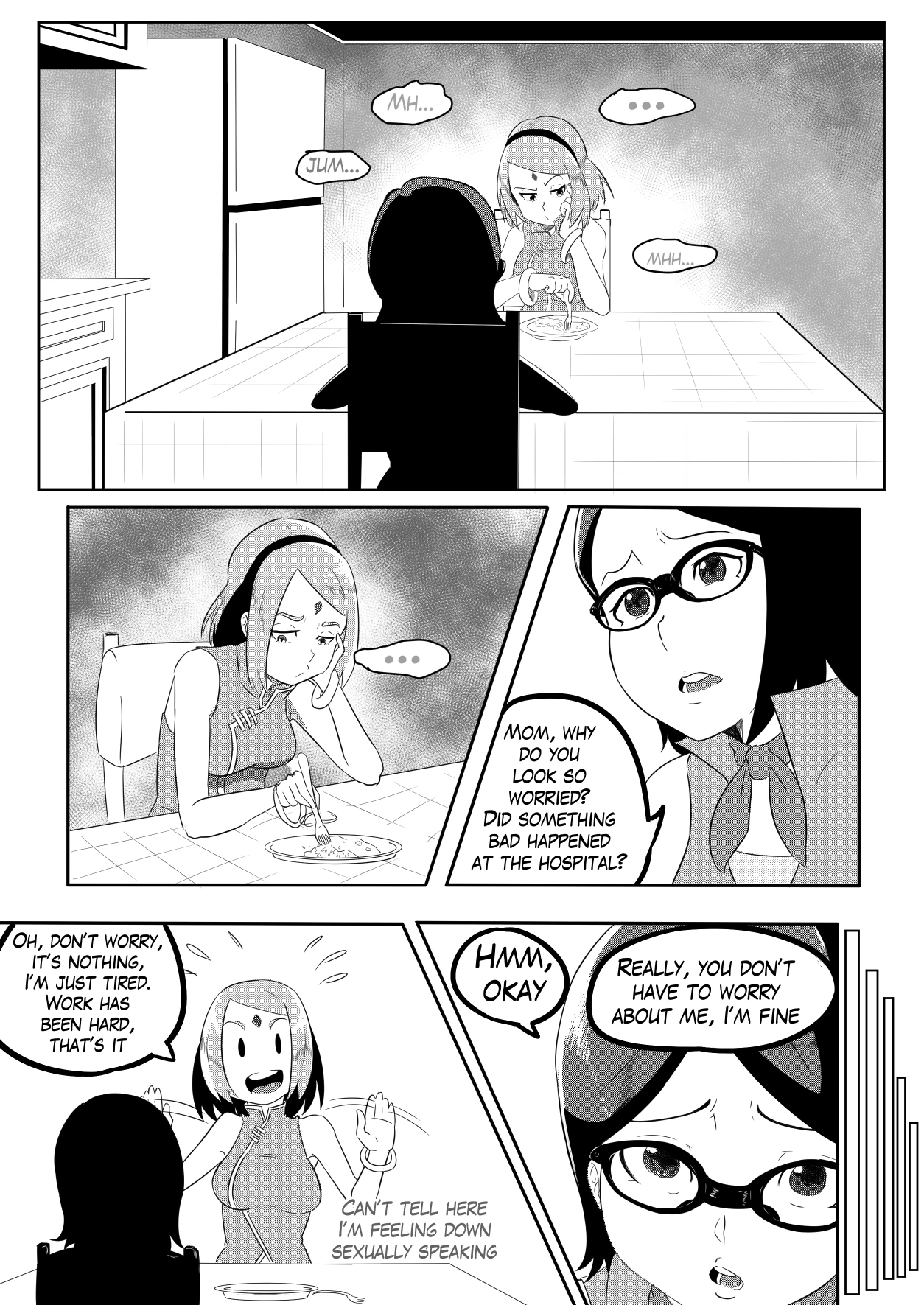 Immoral Mother porn comic picture 5