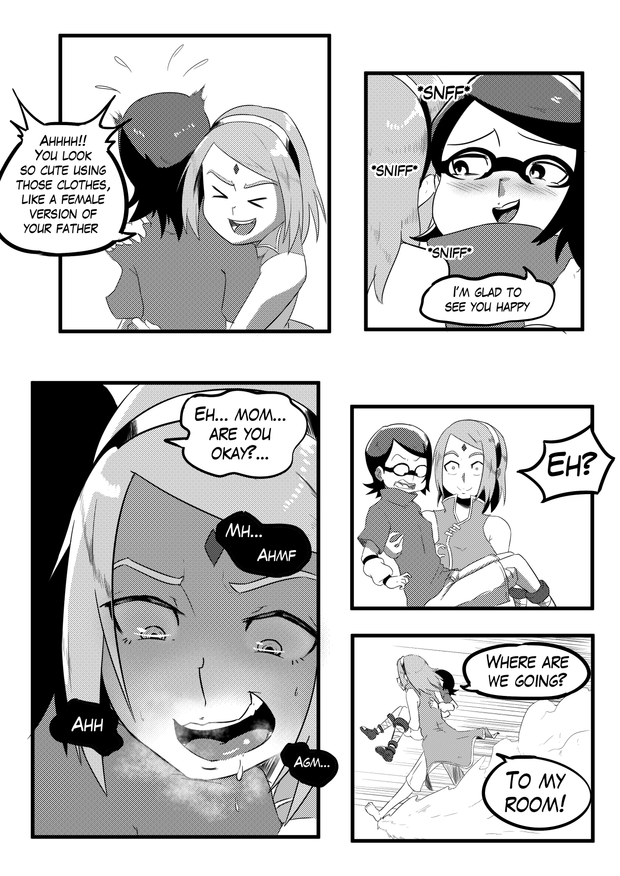 Immoral Mother porn comic picture 8