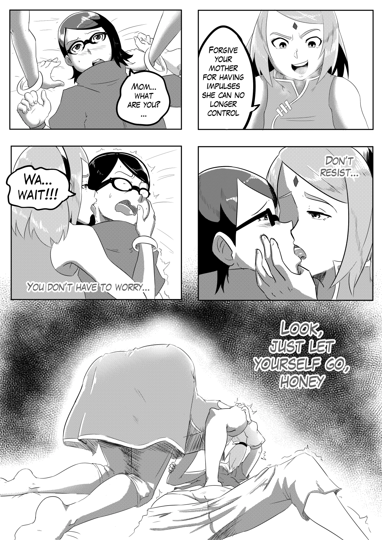 Immoral Mother porn comic picture 9