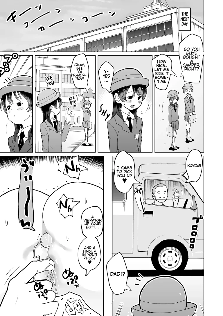In the Camper with my Daughter porn comic picture 11
