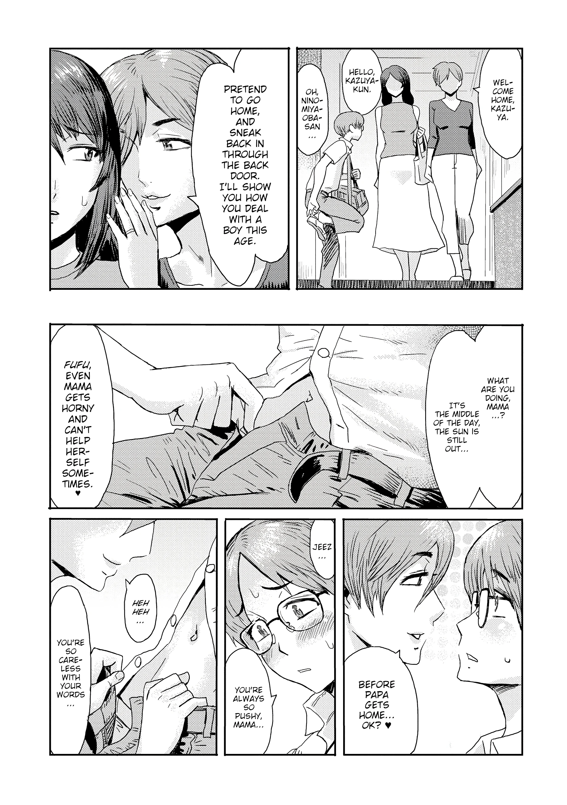 Incest Syndrome: My Mom Belongs to Me 2 porn comic picture 4