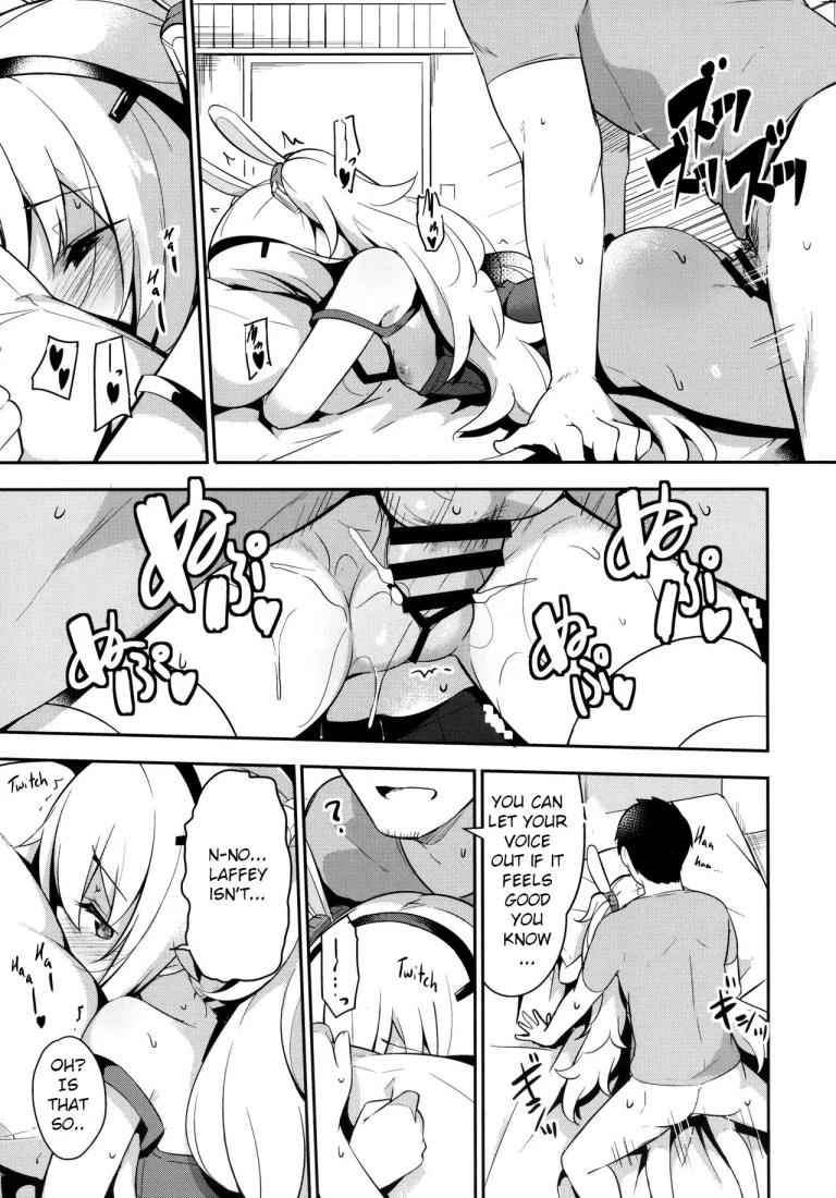 Insomniac Laffey's Training Method porn comic picture 14