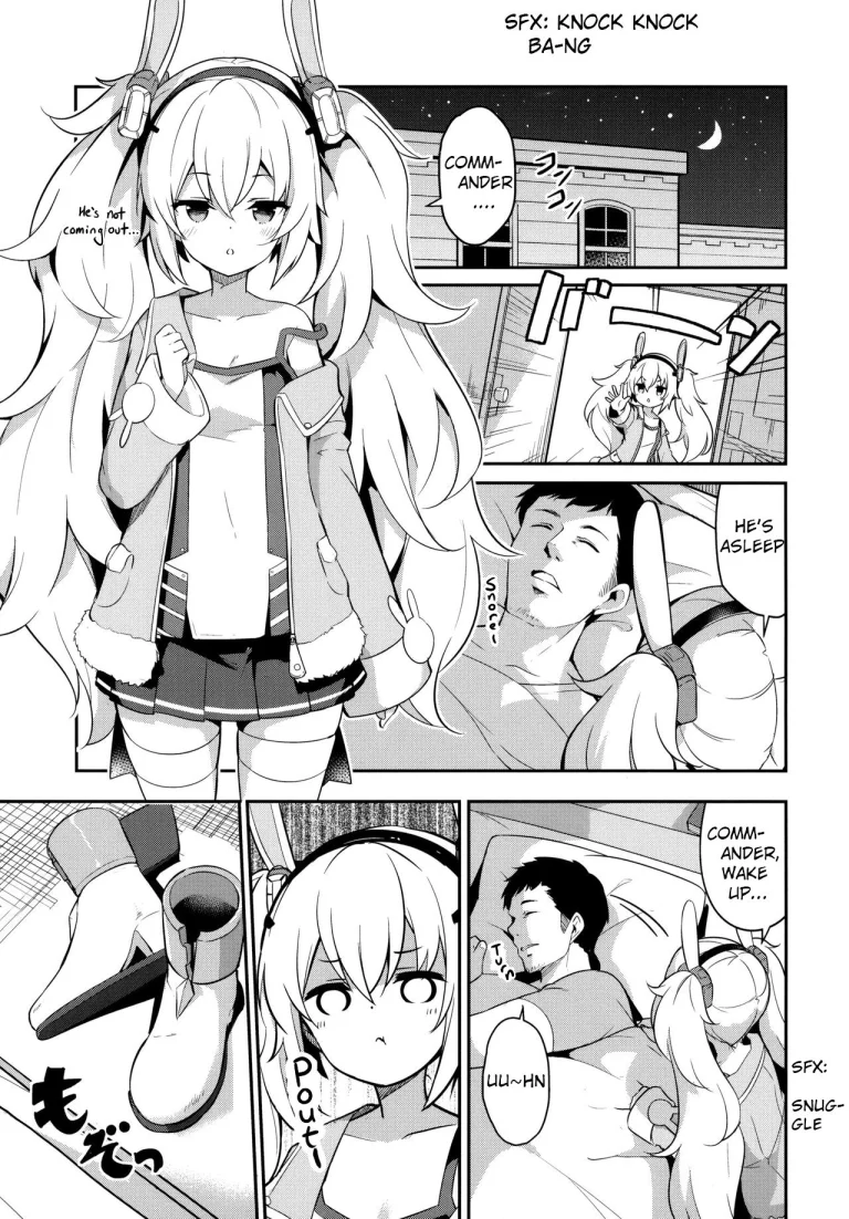 Insomniac Laffey's Training Method porn comic picture 4