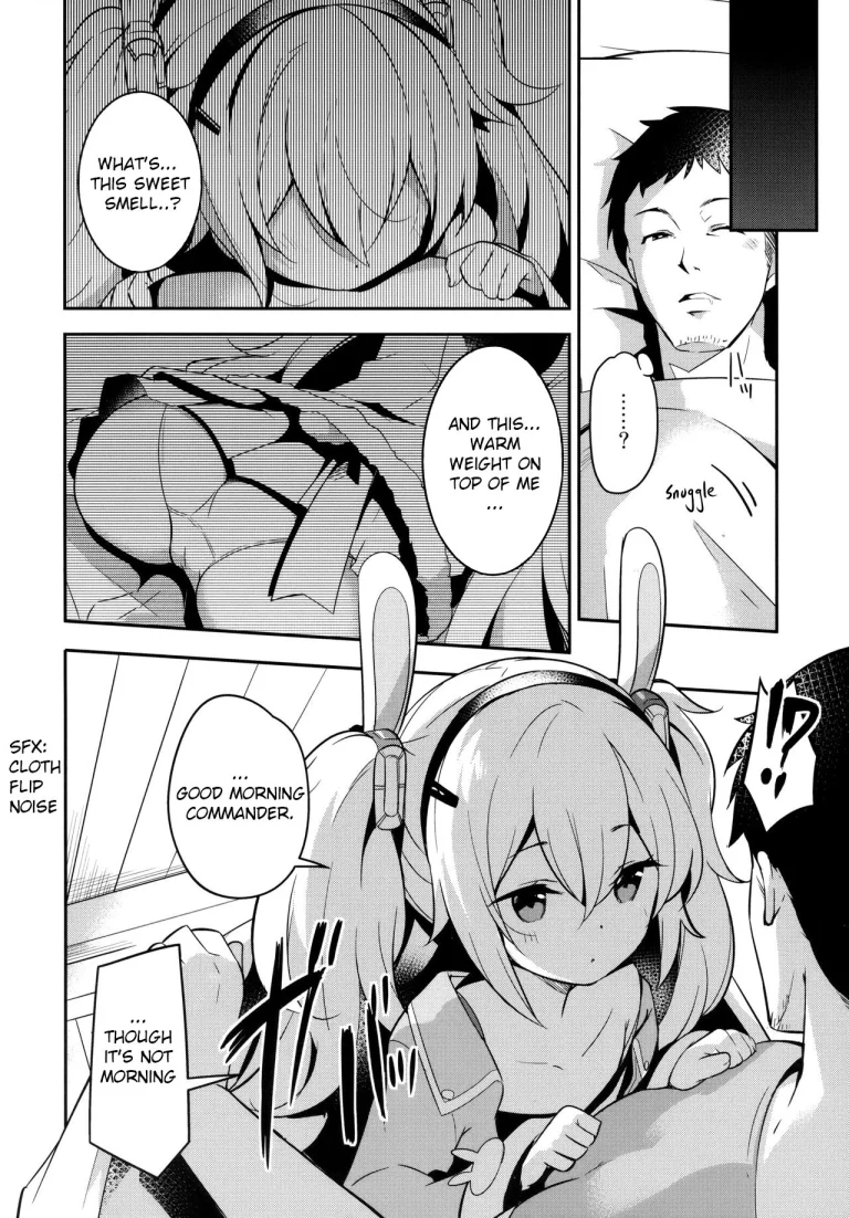 Insomniac Laffey's Training Method porn comic picture 5