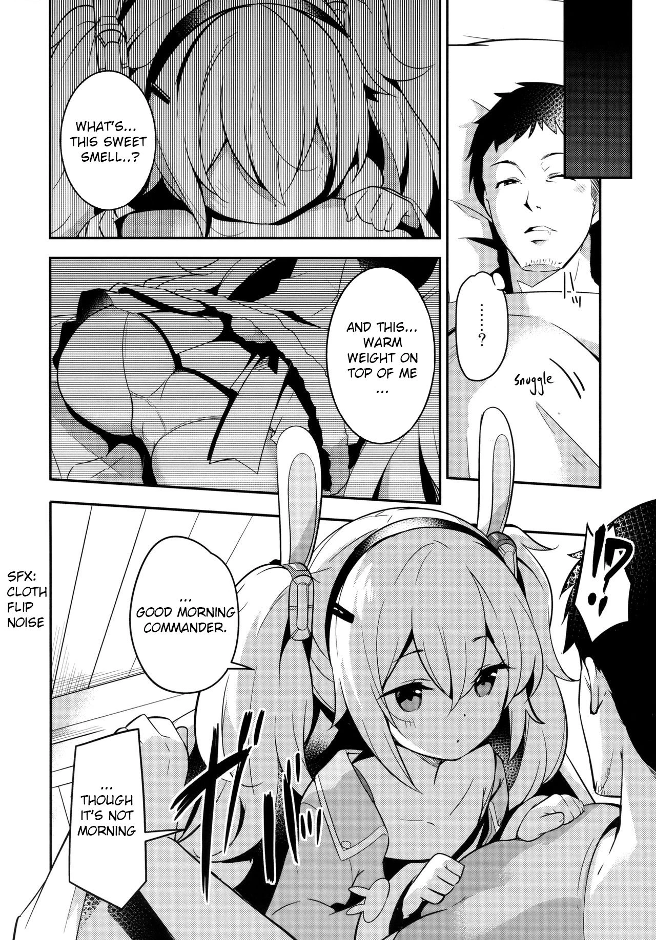 Insomniac Laffey's Training Method porn comic picture 5