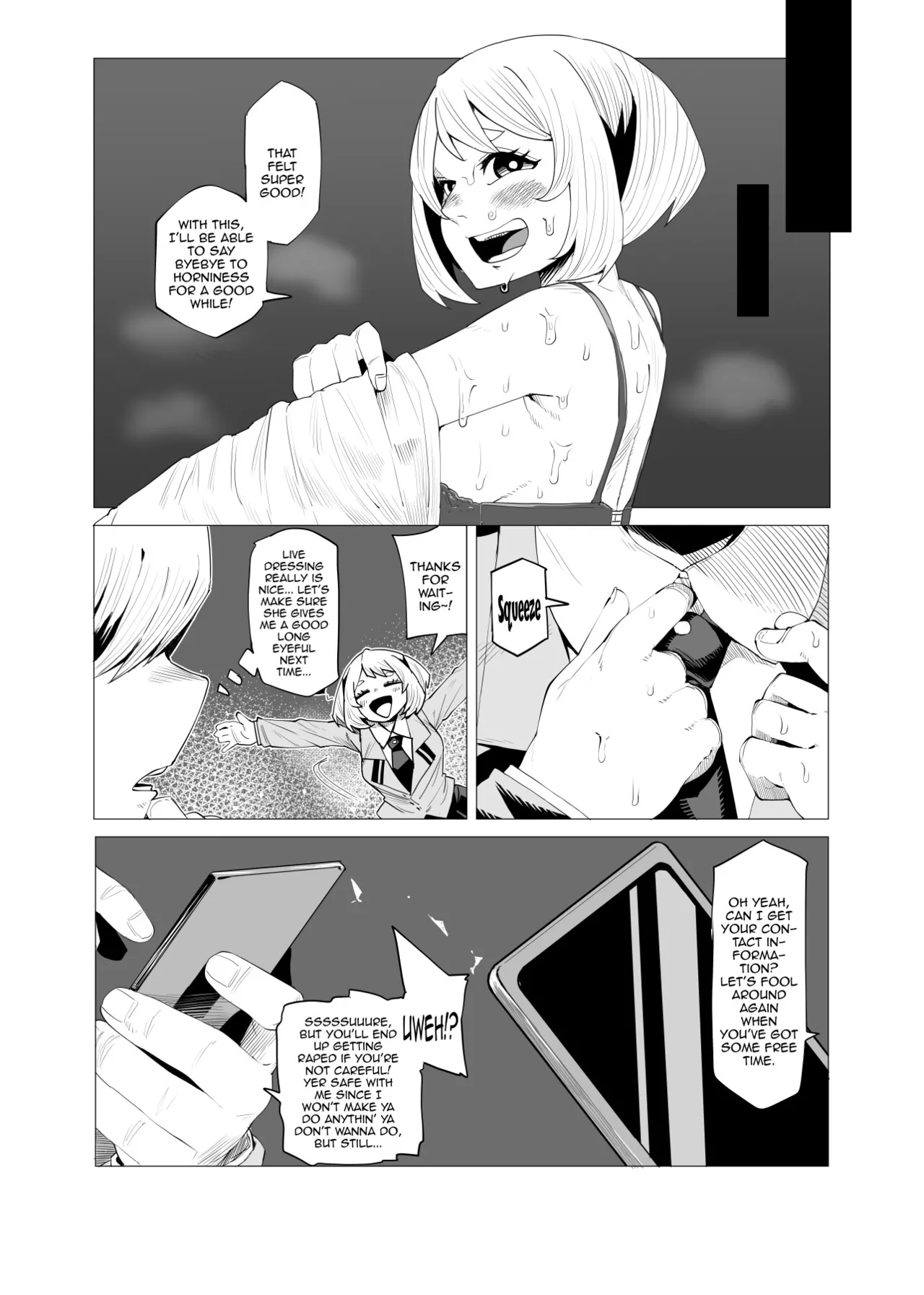 Inverted Morality Hero Academia porn comic picture 17