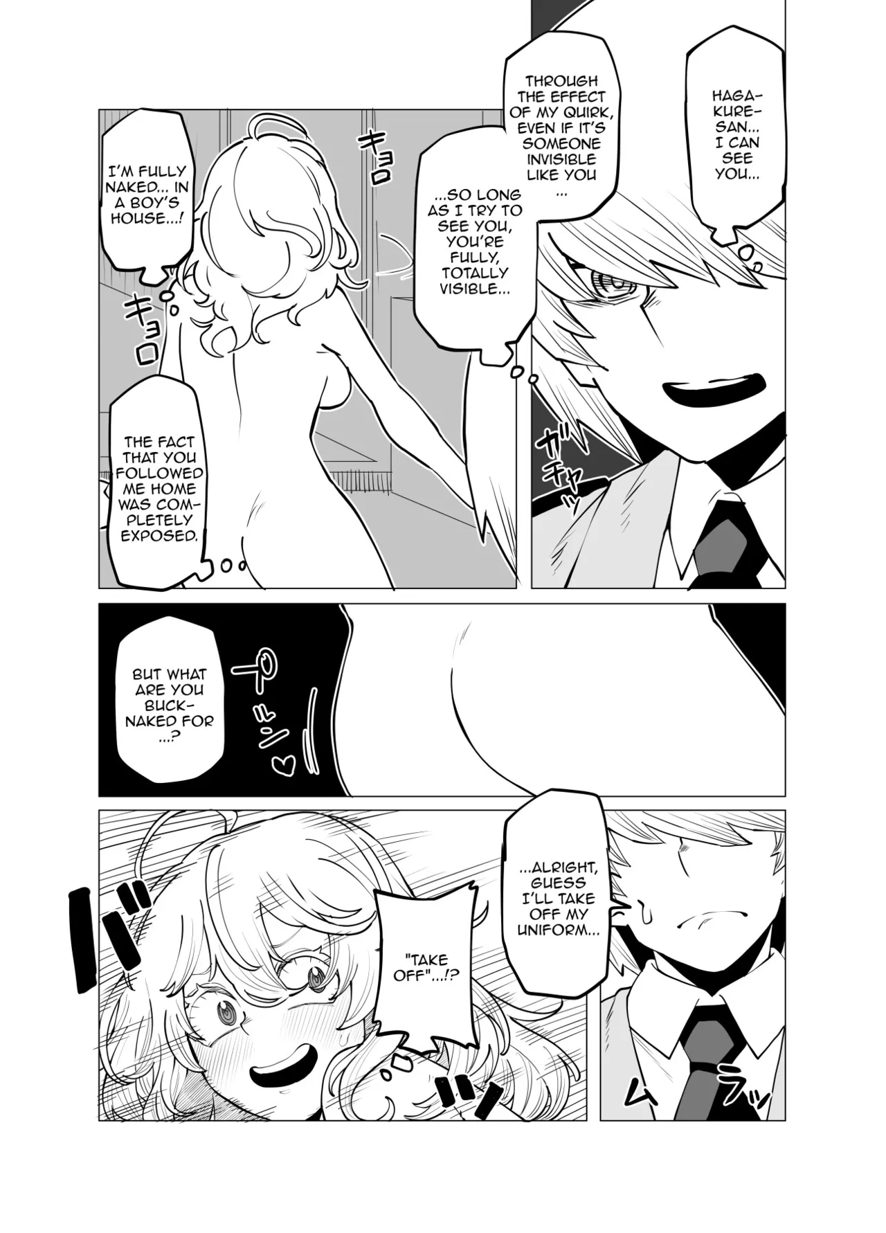 Inverted Morality Hero Academia porn comic picture 32