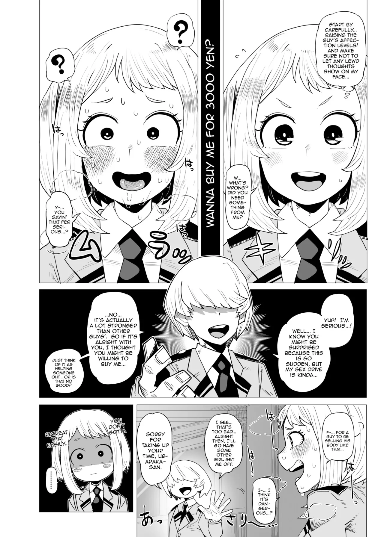 Inverted Morality Hero Academia porn comic picture 4