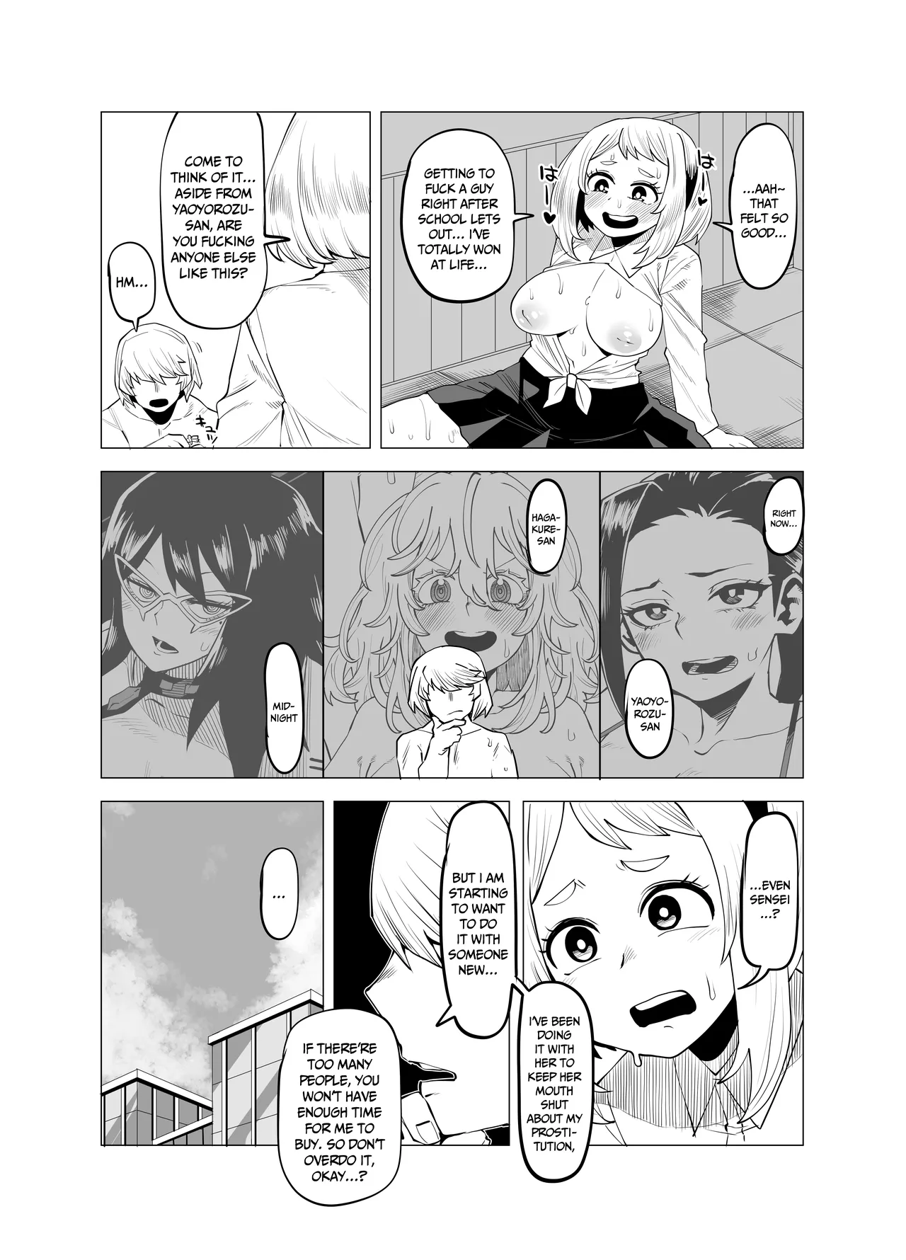Inverted Morality Hero Academia porn comic picture 42