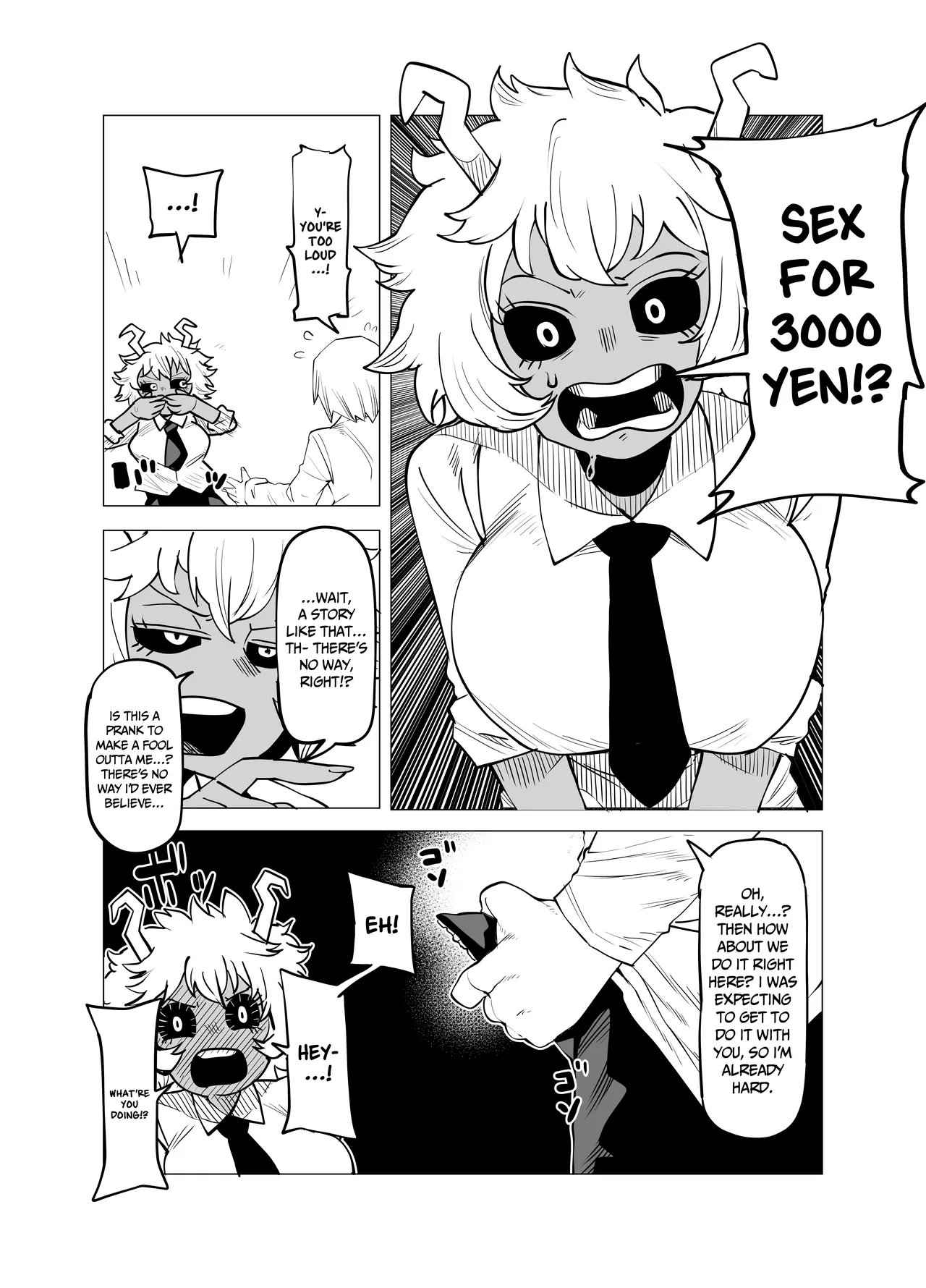 Inverted Morality Hero Academia porn comic picture 43