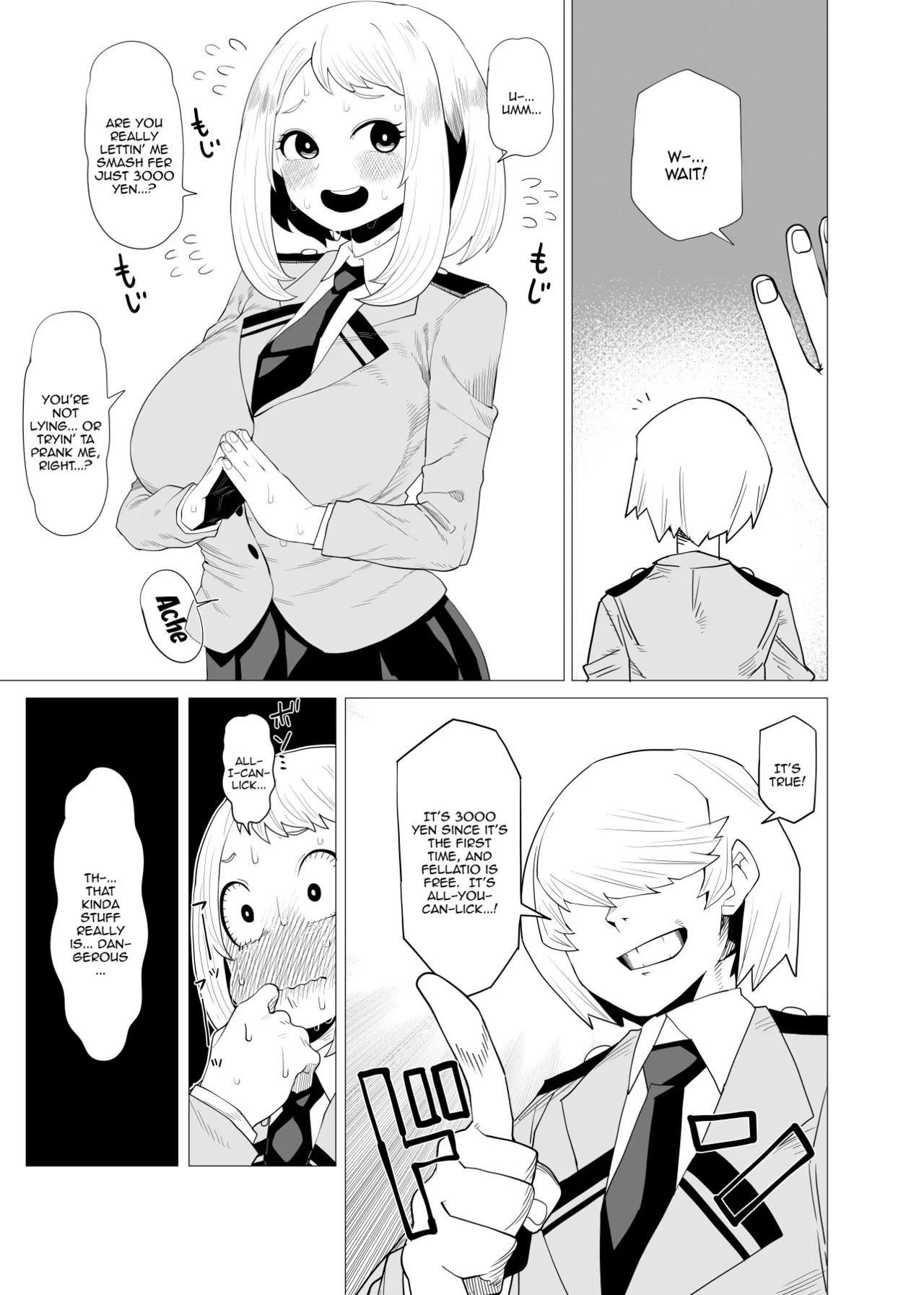 Inverted Morality Hero Academia porn comic picture 5
