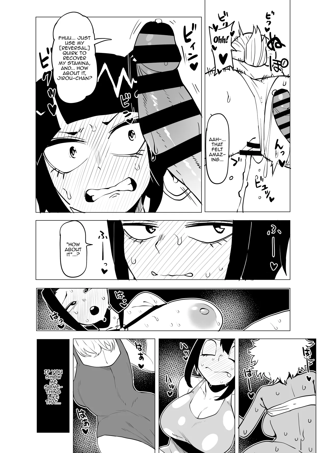 Inverted Morality Hero Academia porn comic picture 67