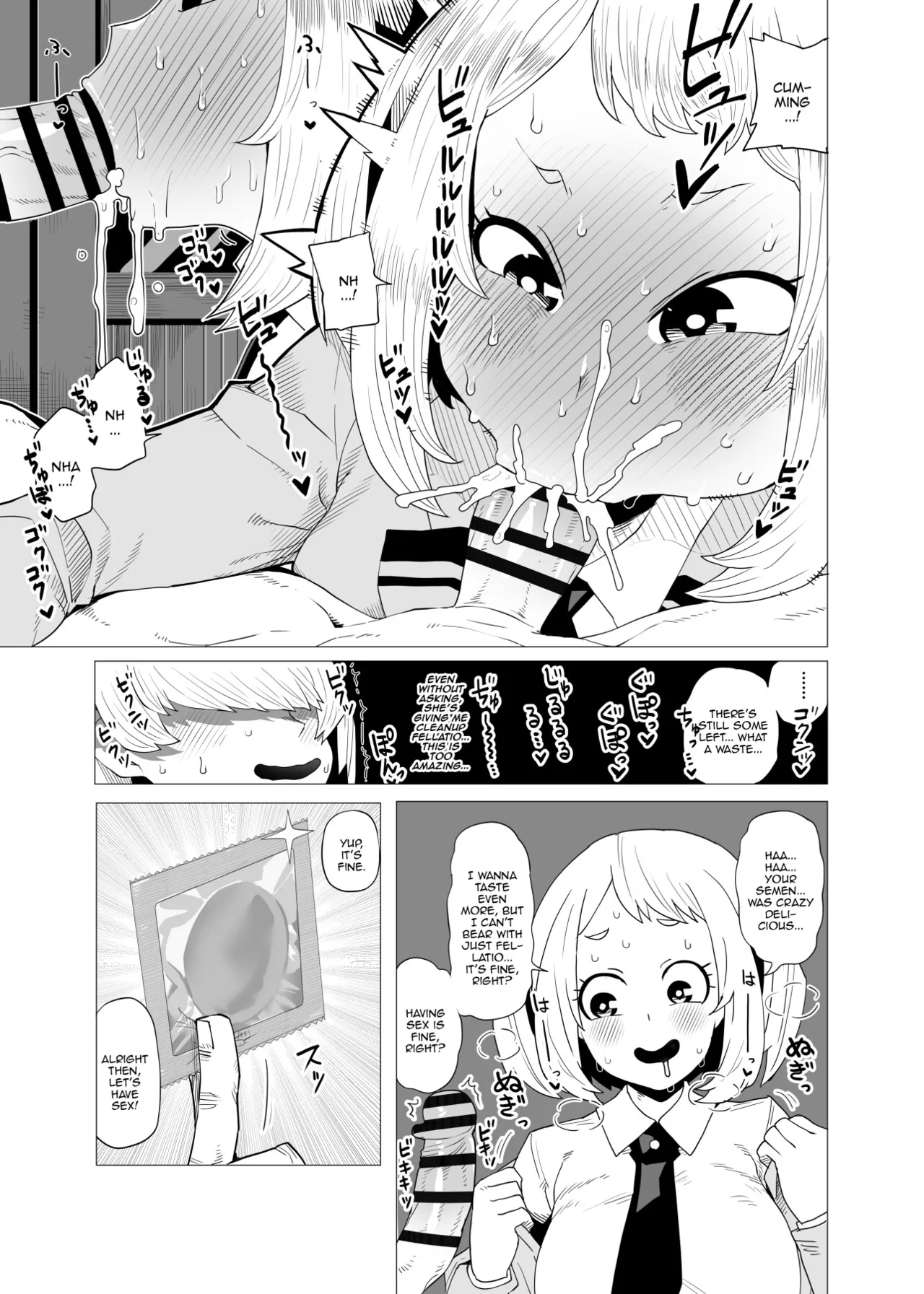 Inverted Morality Hero Academia porn comic picture 7