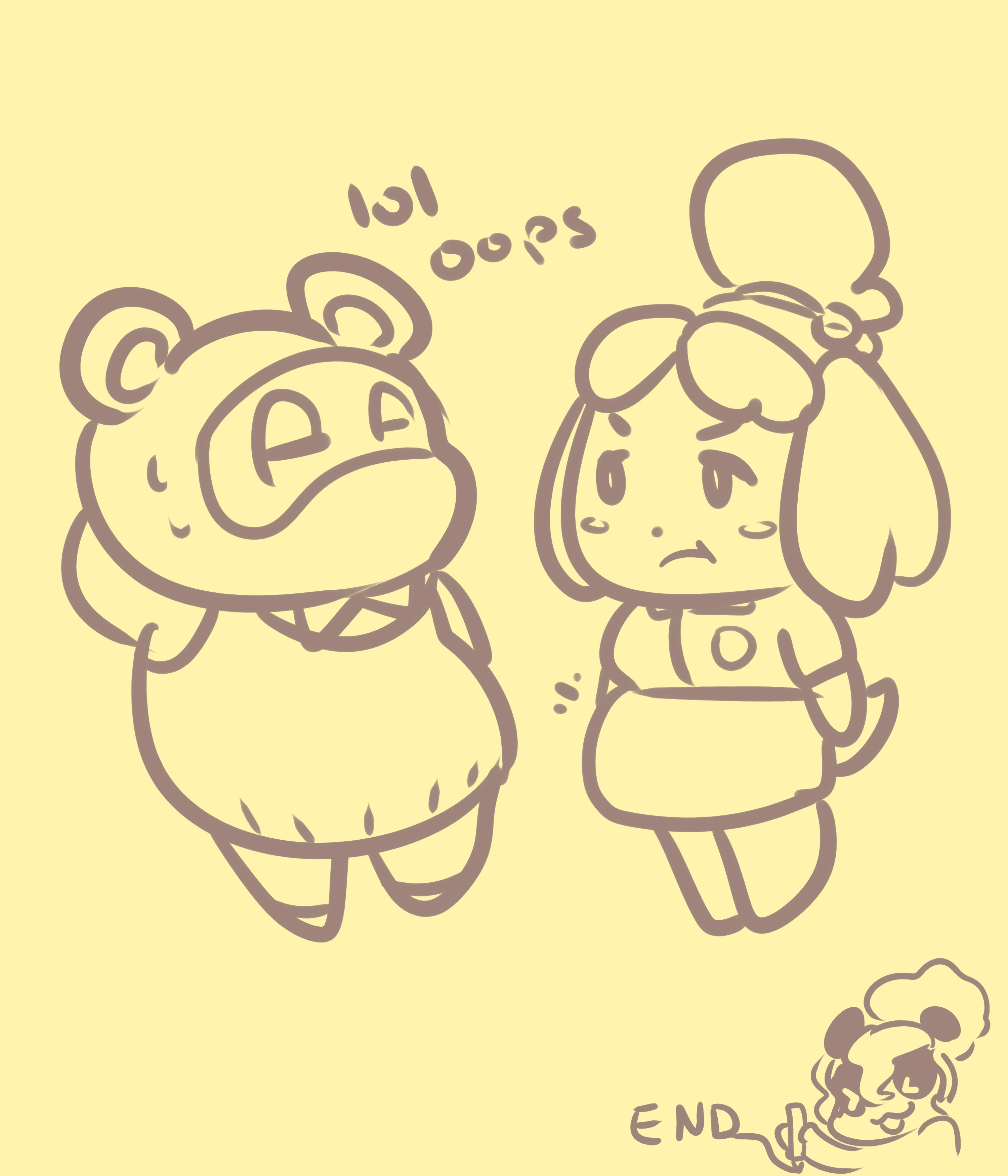 Isabelle X Tom Nook porn comic picture 8