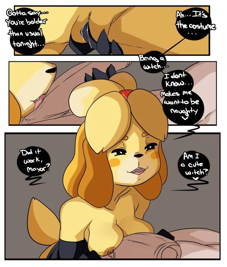 Isabelle’s Movie Night porn comic picture 5