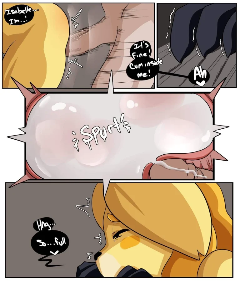 Isabelle’s Movie Night porn comic picture 9