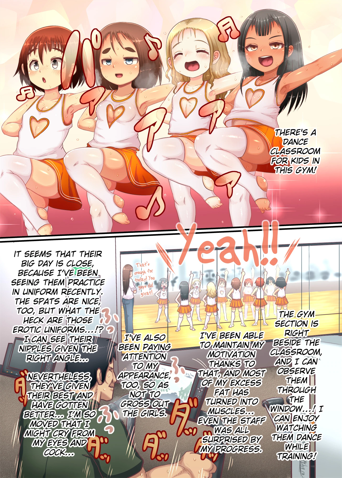 Itazura Gaki!! Gym de Gaki ga Dosukebe Yuuwaku porn comic picture 3