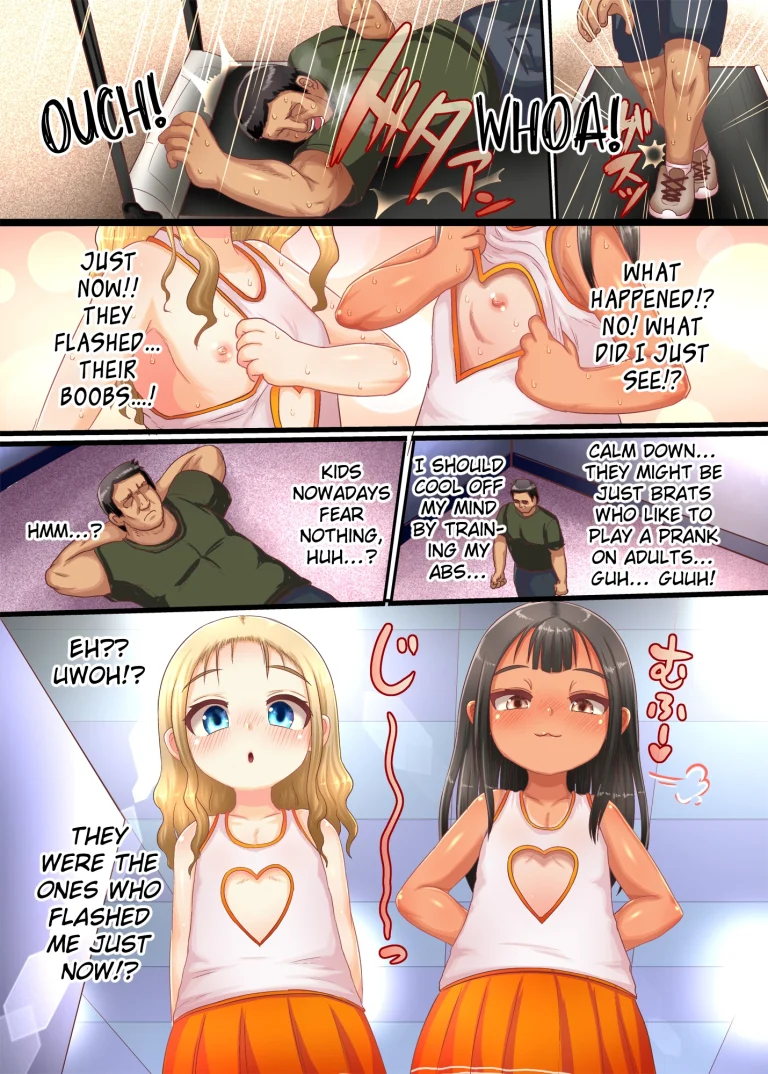 Itazura Gaki!! Gym de Gaki ga Dosukebe Yuuwaku porn comic picture 5