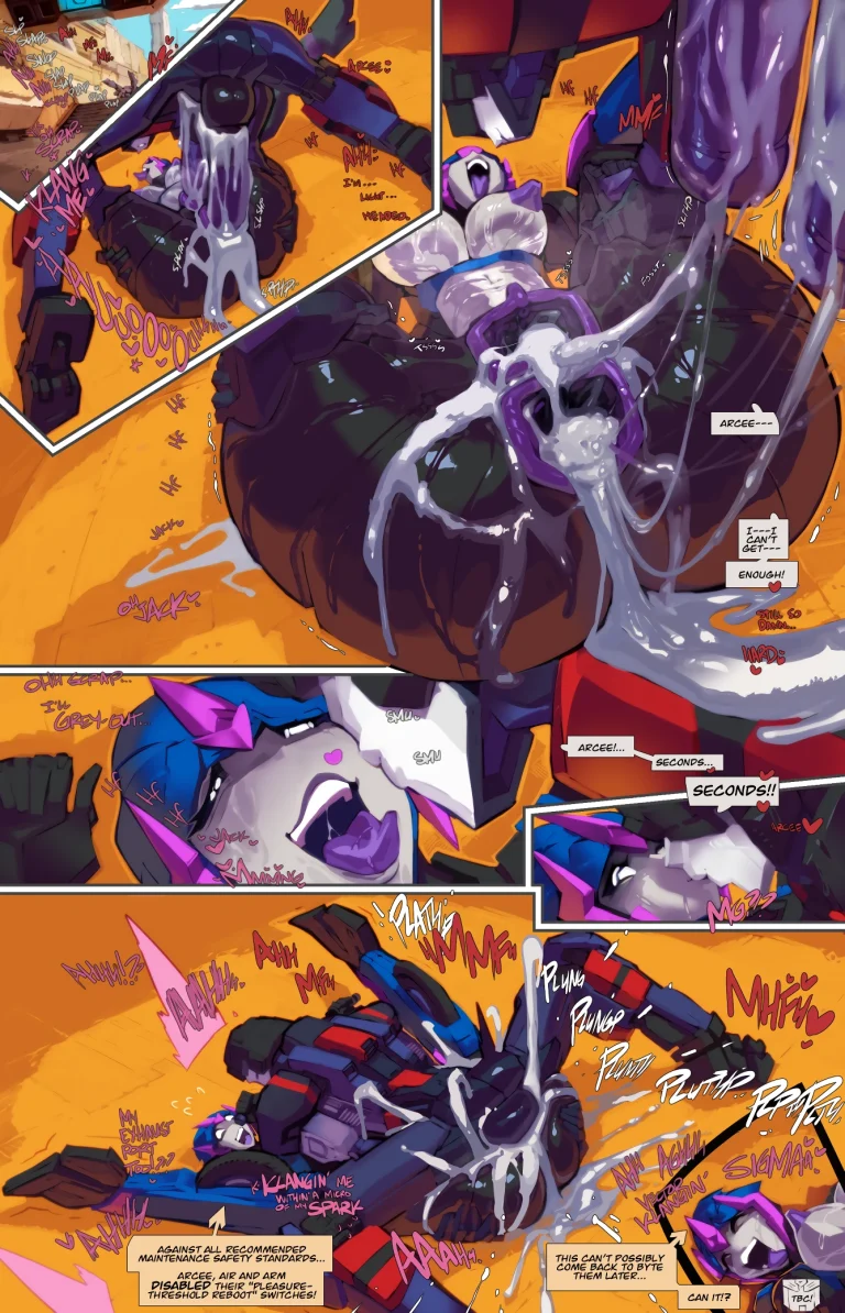 Jack X Arcee: "Autobutt Jack" porn comic picture 10