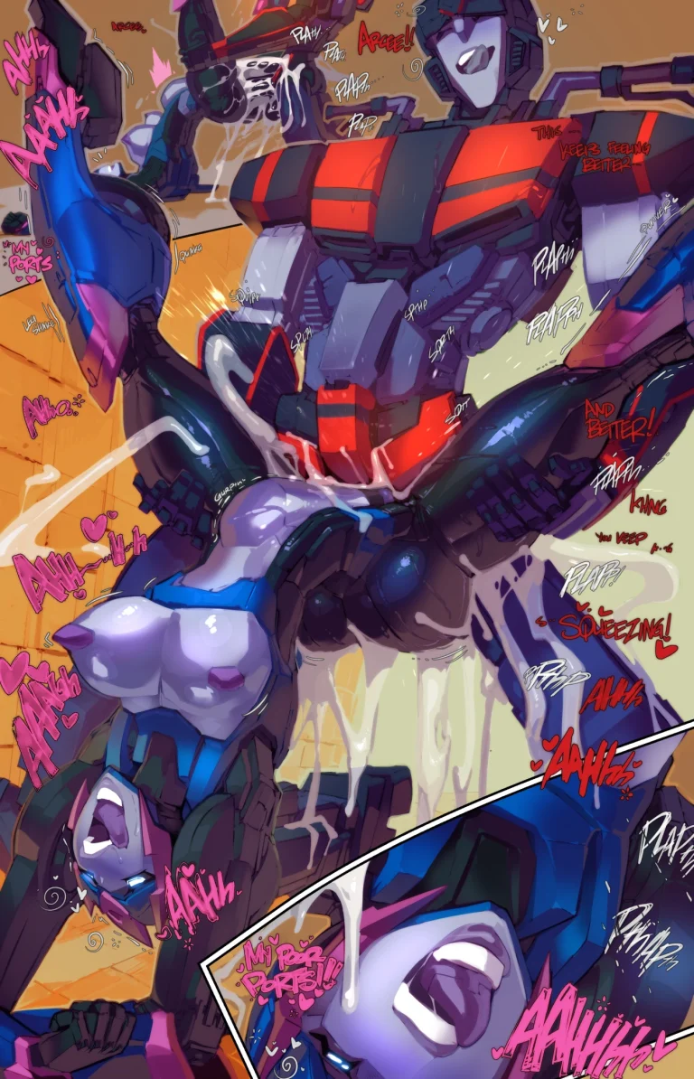 Jack X Arcee: "Autobutt Jack" porn comic picture 11