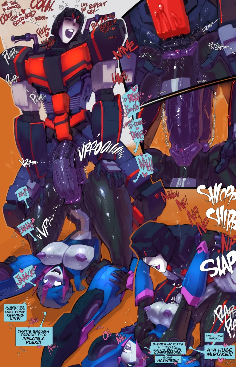 Jack X Arcee: "Autobutt Jack" porn comic picture 8