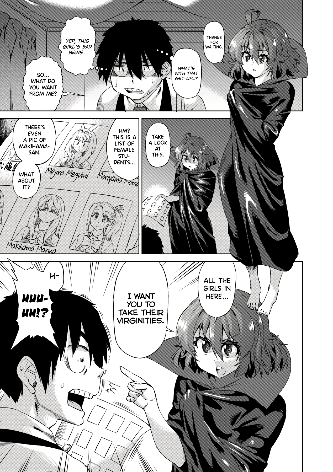 Jagan no Saimin Inryoku de Seitokai Les Joshi-tachi no Shojo o Kyousei Rape!! 1 porn comic picture 13