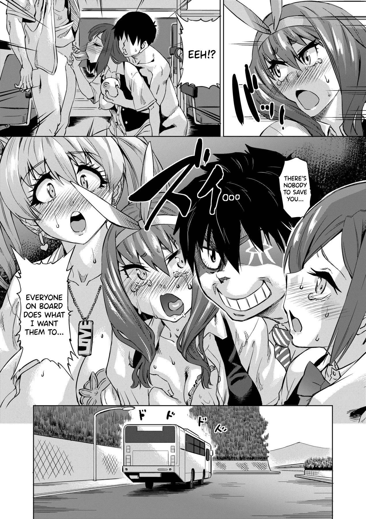 Jagan no Saimin Inryoku de Seitokai Les Joshi-tachi no Shojo o Kyousei Rape!! 2 porn comic picture 12