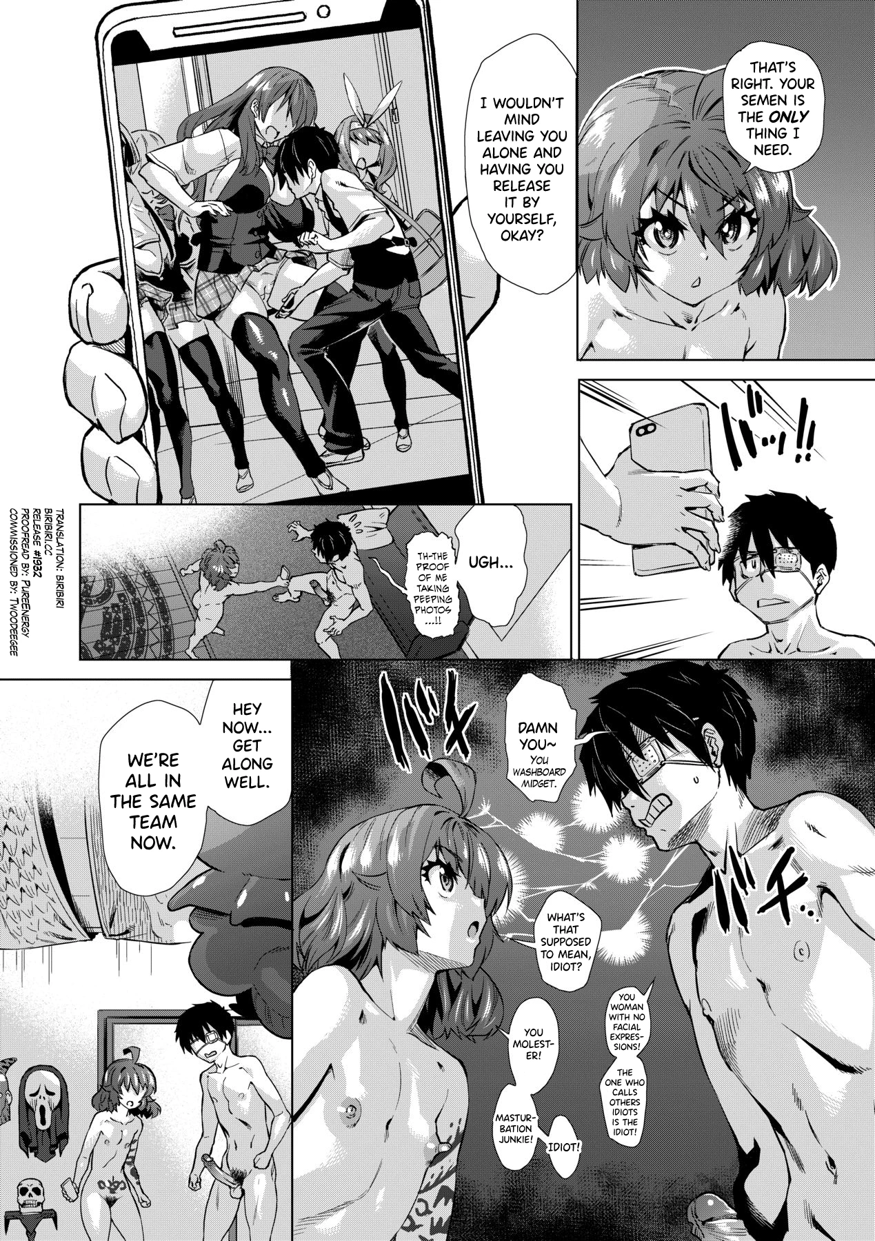 Jagan no Saimin Inryoku de Seitokai Les Joshi-tachi no Shojo o Kyousei Rape!! 2 porn comic picture 2