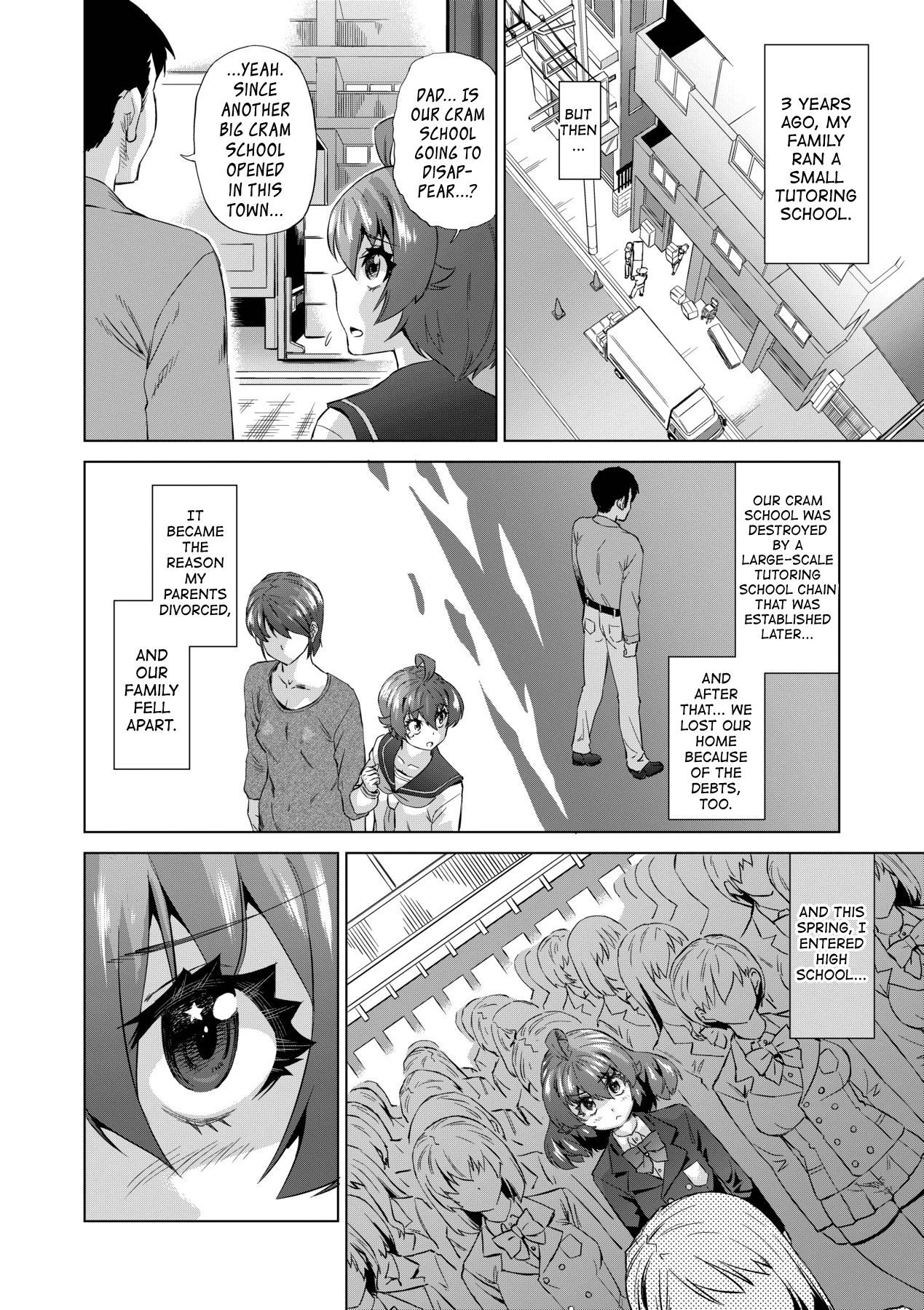 Jagan no Saimin Inryoku de Seitokai Les Joshi-tachi no Shojo o Kyousei Rape!! 3 porn comic picture 8