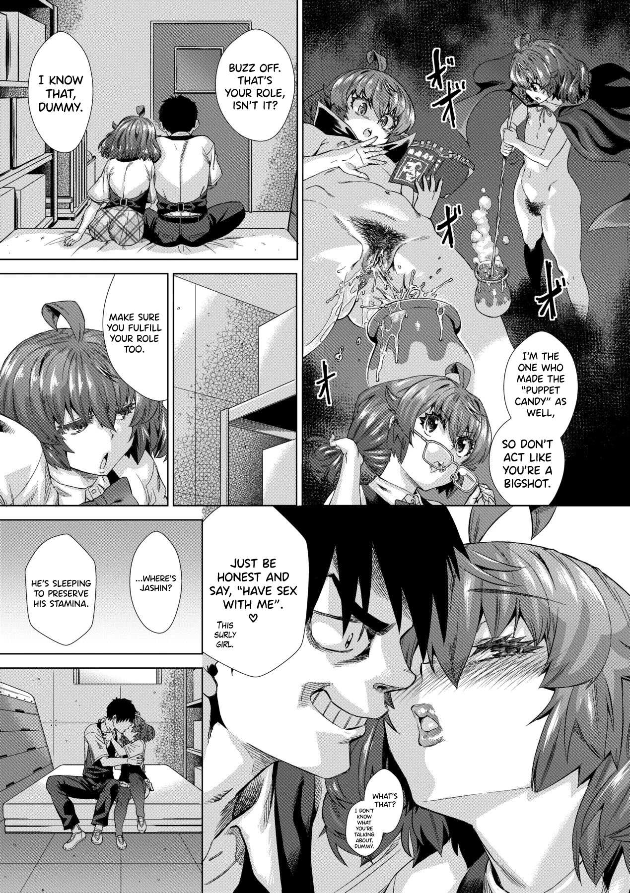 Jagan no Saimin Inryoku de Seitokai Les Joshi-tachi no Shojo o Kyousei Rape!! 5 porn comic picture 3