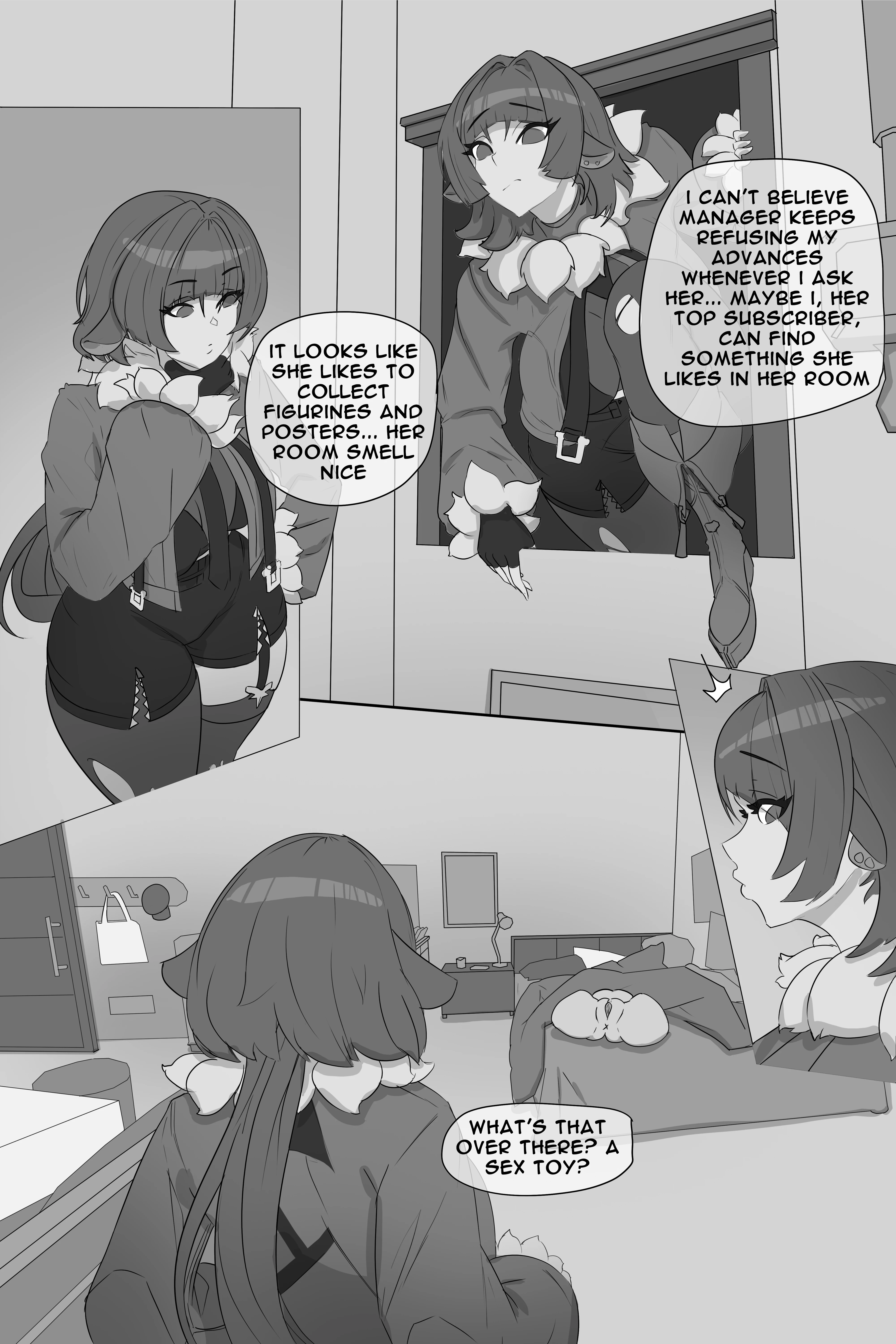 Jane Doe and Futa Belle porn comic picture 1