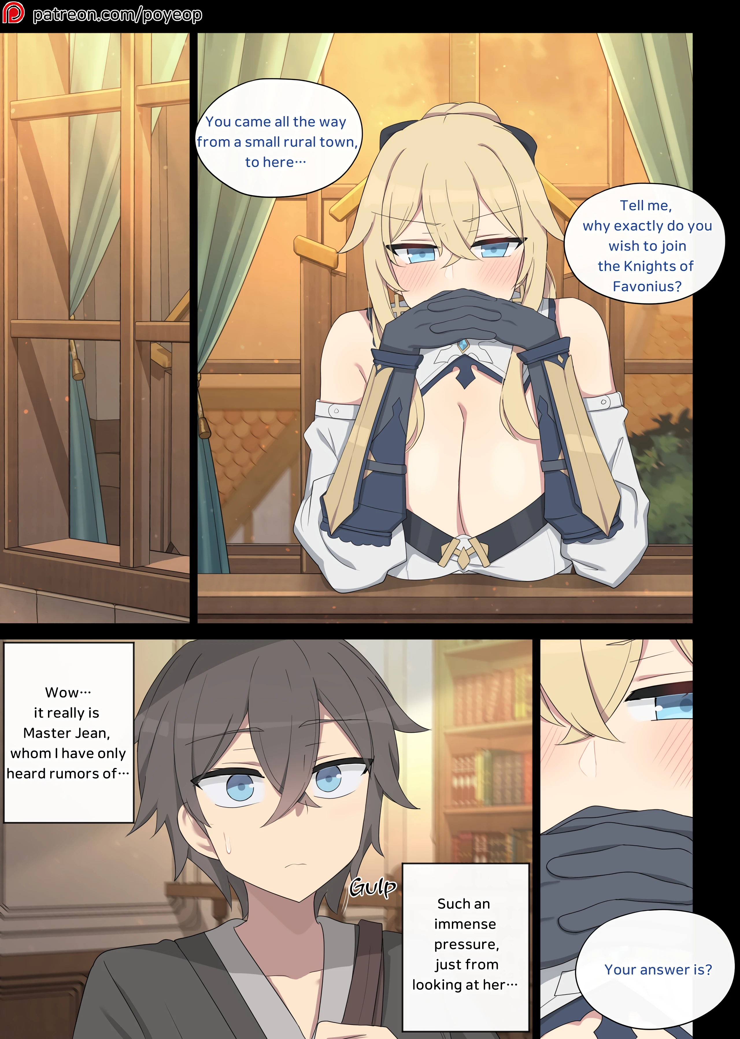 Jean 3 porn comic picture 1