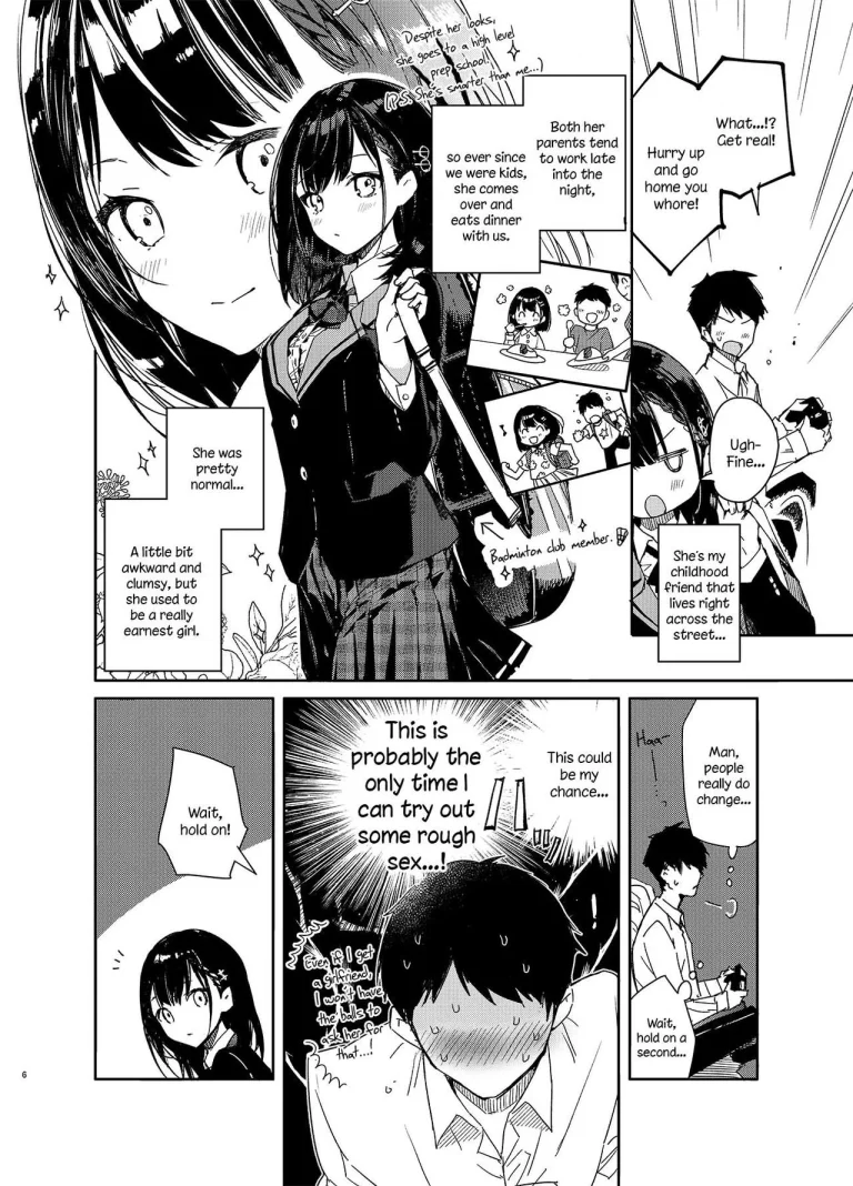 Jishou Bitch (Uso) no Osananajimi ni Tekagen Nashi Ecchi porn comic picture 4