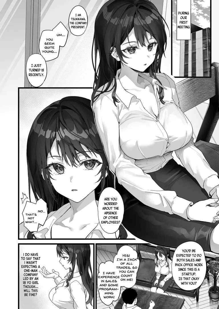 JK Chuutai Tsuyogari Shachou ga Buka no Fusei ni Make Midara ni Koshi o Furi Netoru made porn comic picture 2