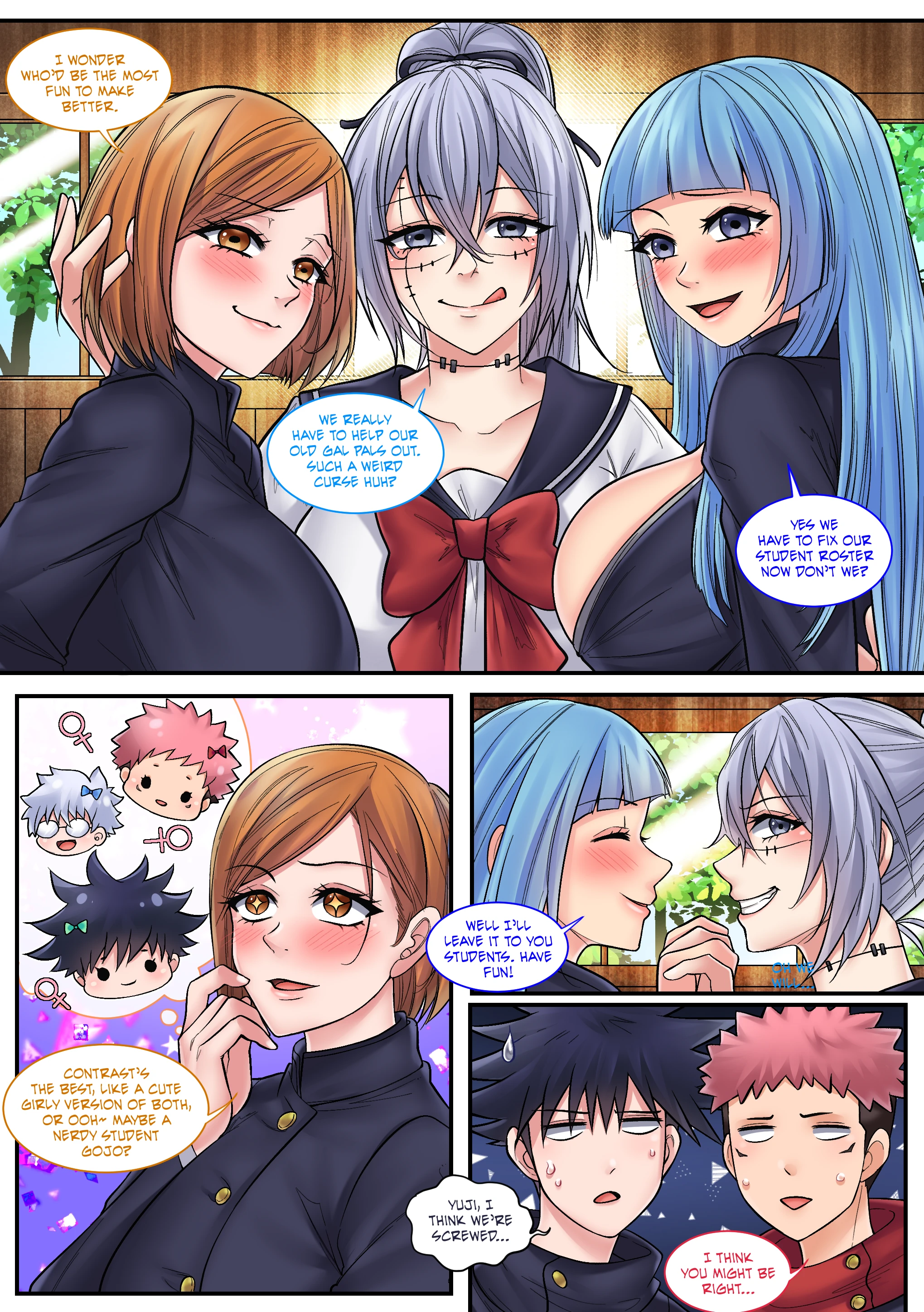 Jujutsu Kaisen Mahito Mayhem porn comic picture 27
