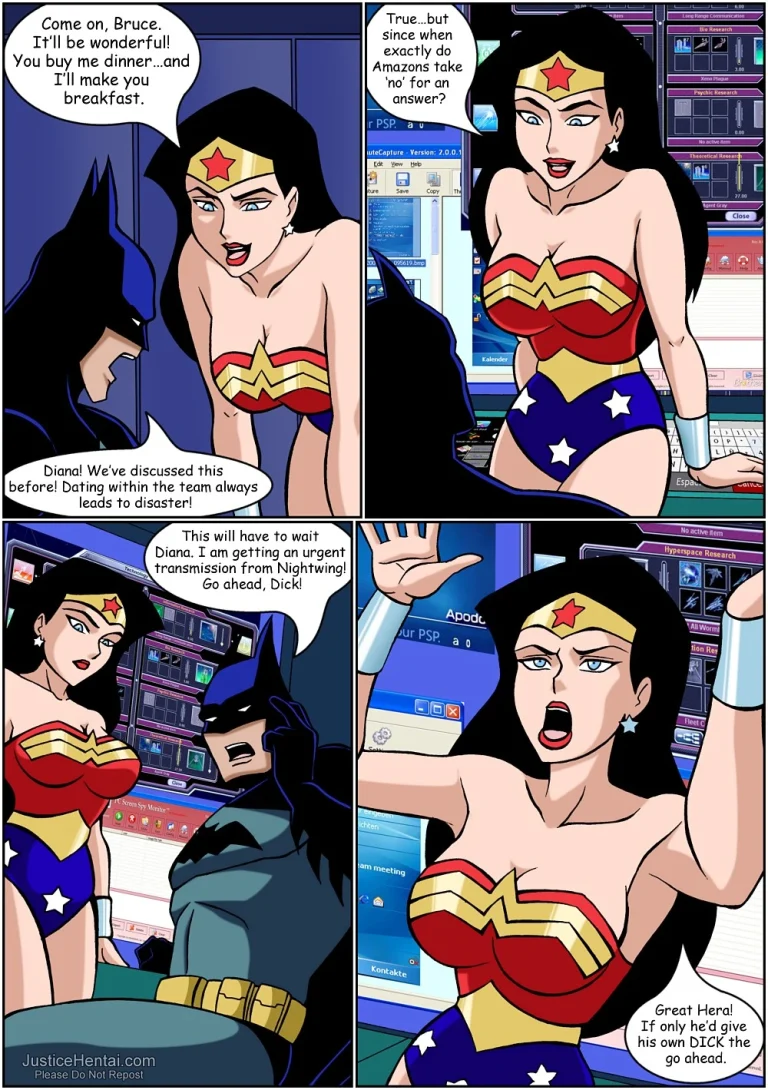 Justice Hentai 3 porn comic picture 11