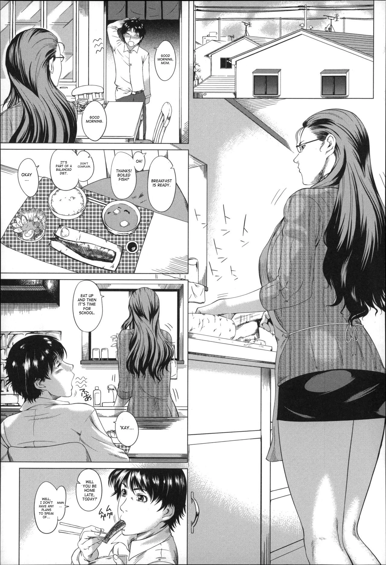 Kaa-san no Ijou na Aijou | Mother's Strange Love porn comic picture 4