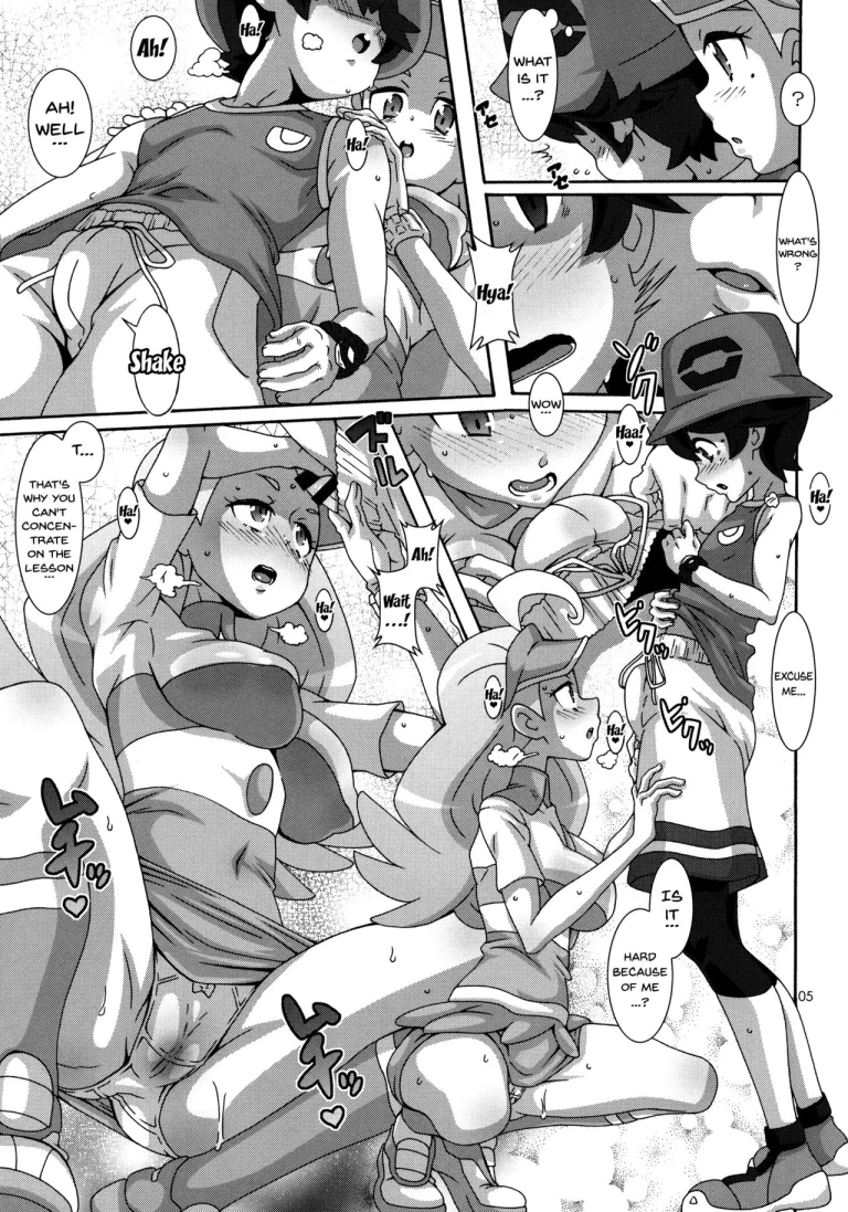Kahili Pro no Hole in One Lesson porn comic picture 4