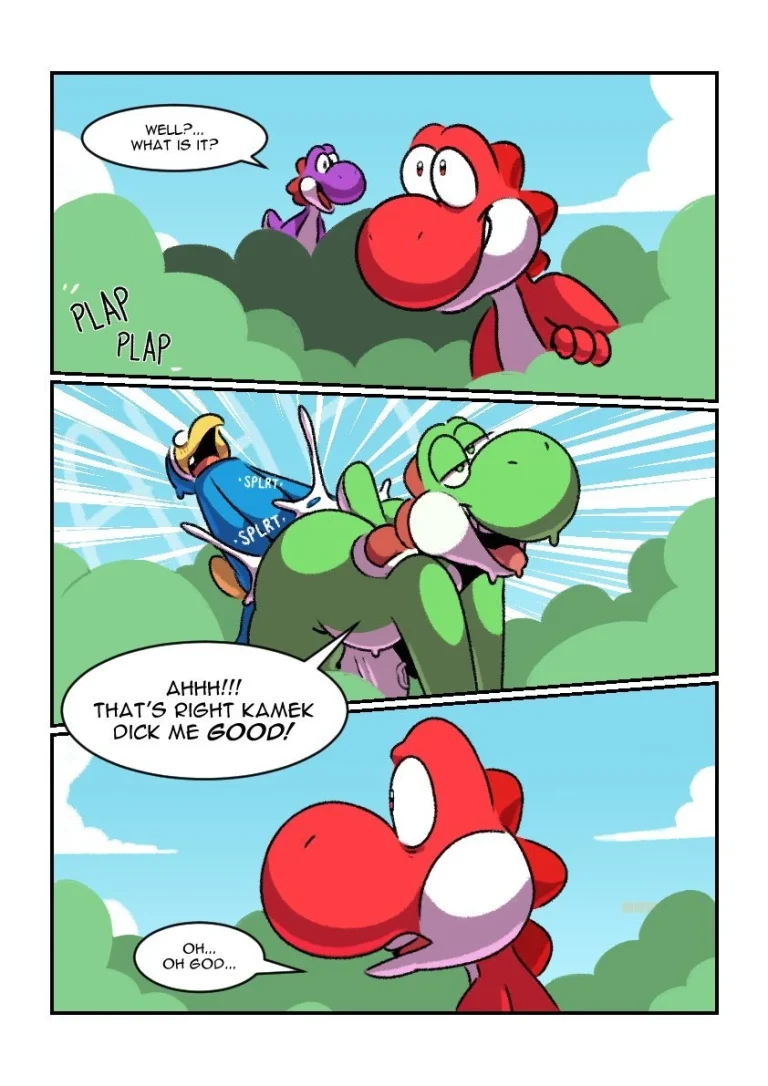 Kamek complications porn comic picture 21