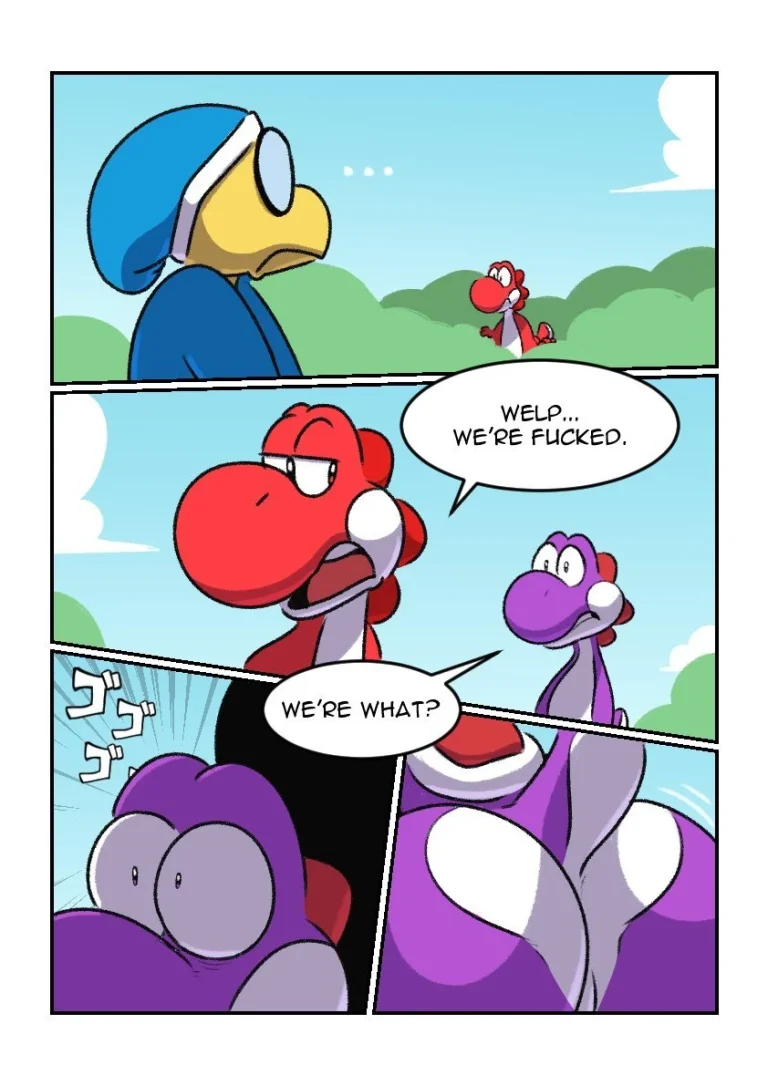 Kamek complications porn comic picture 22
