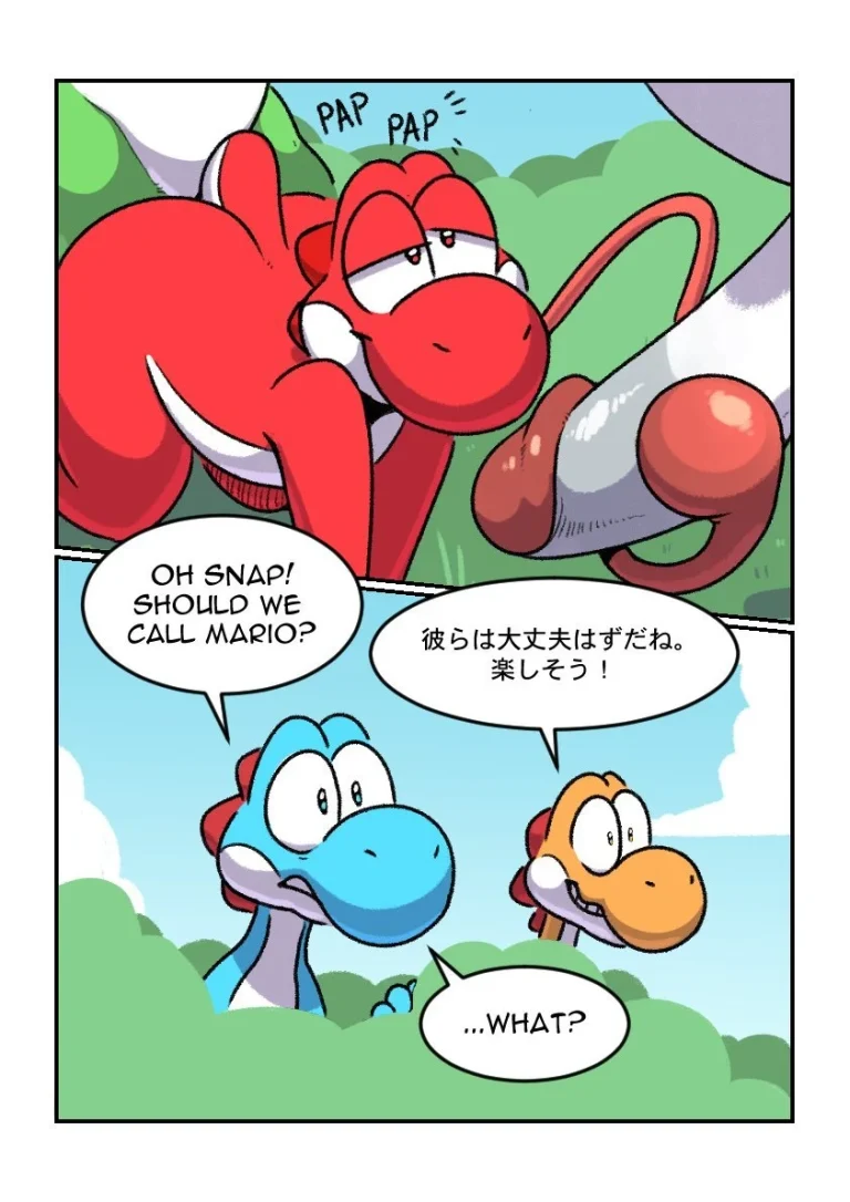 Kamek complications porn comic picture 27