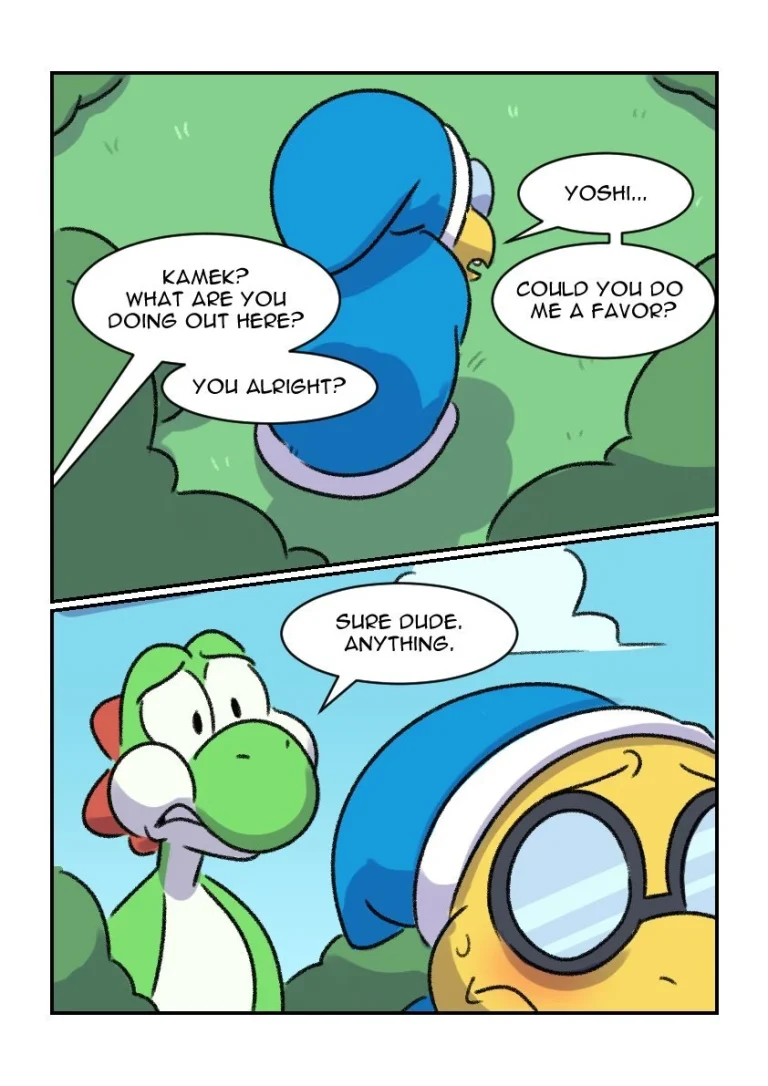 Kamek complications porn comic picture 5