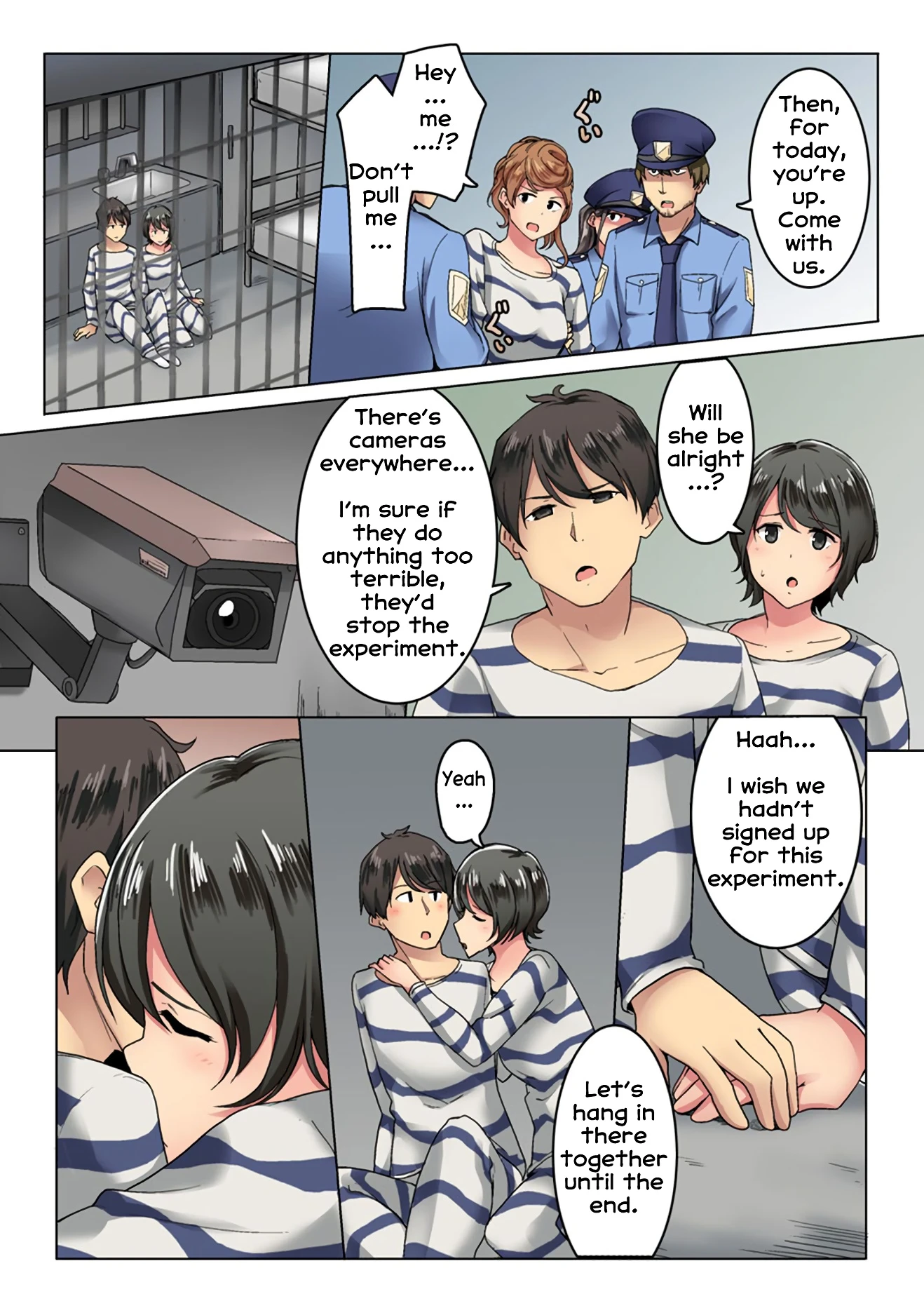 Kangoku Zemi Kanshu ni Zettai Fukujuu o Shiirarete... 4 porn comic picture 2
