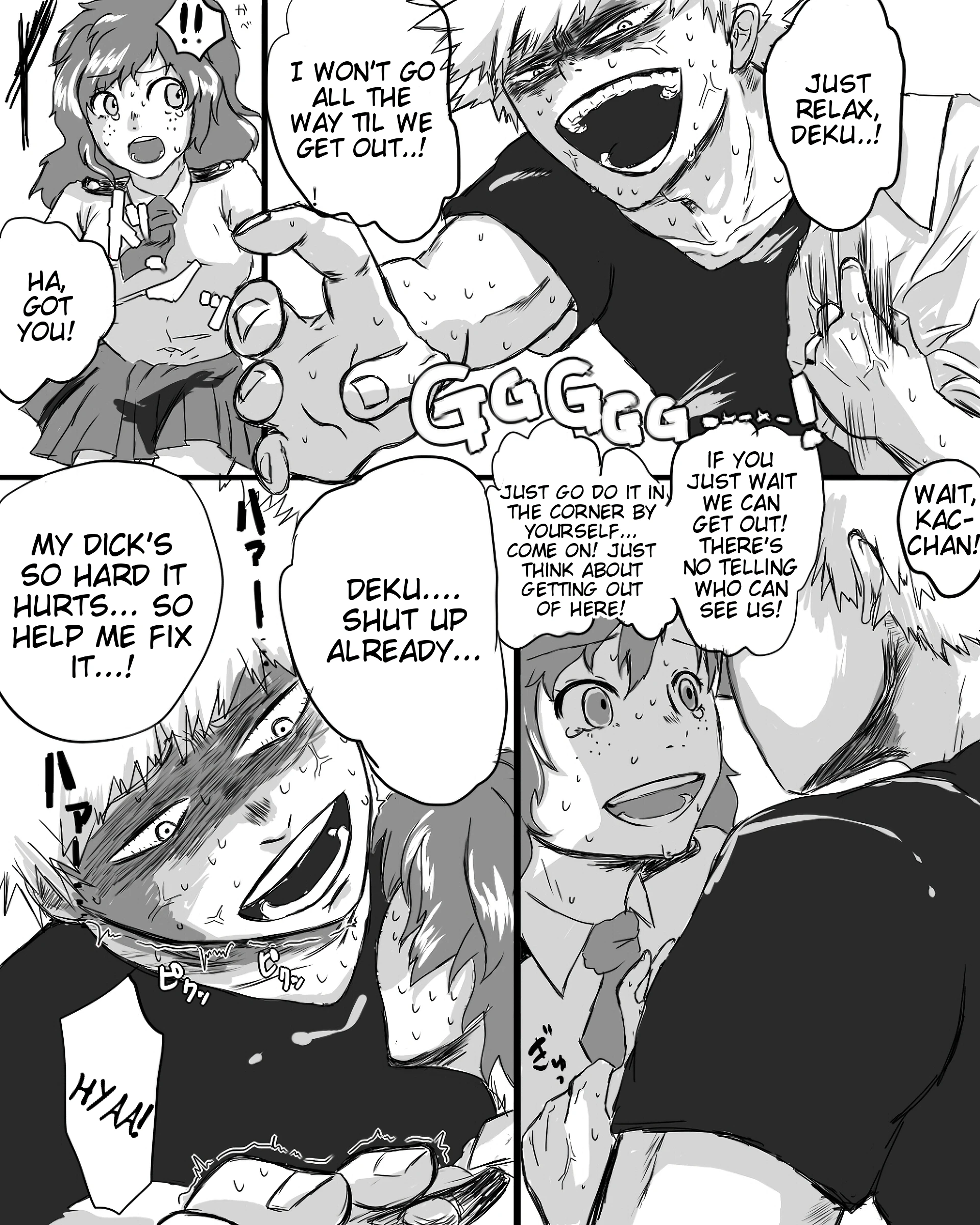 Katsu deku: Sessuru to Derenai Heya porn comic picture 2
