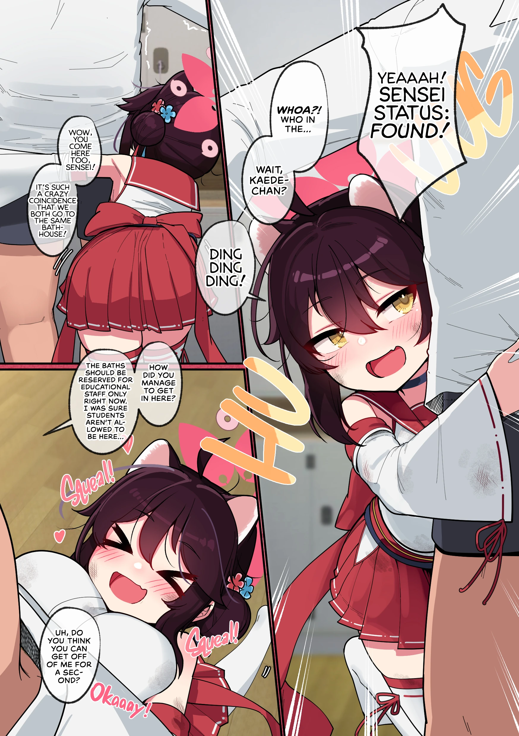 Keeping Track of Kaede-chan's Growth As A Lady porn comic picture 3