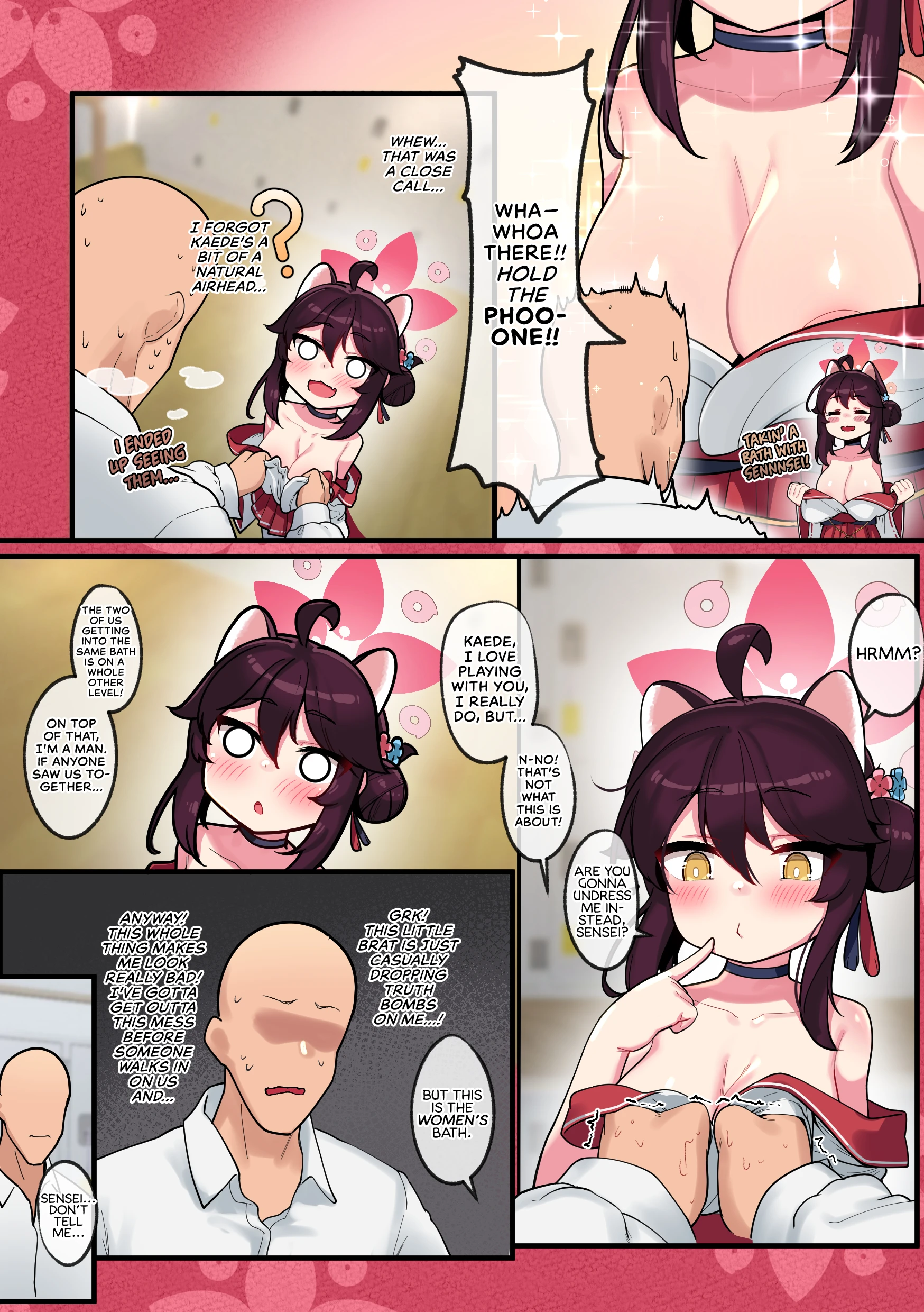 Keeping Track of Kaede-chan's Growth As A Lady porn comic picture 6
