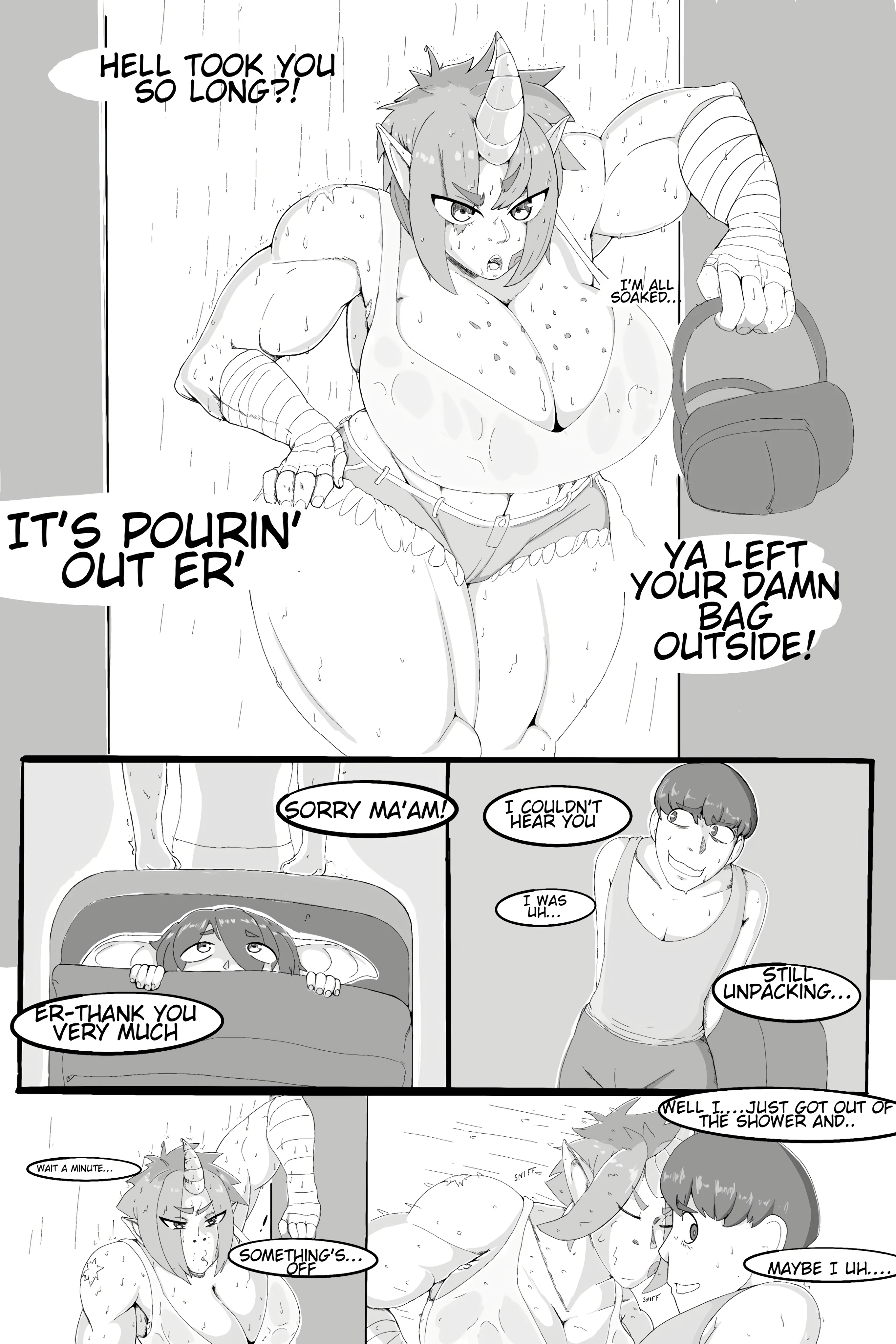Kesh the Goblin porn comic picture 7