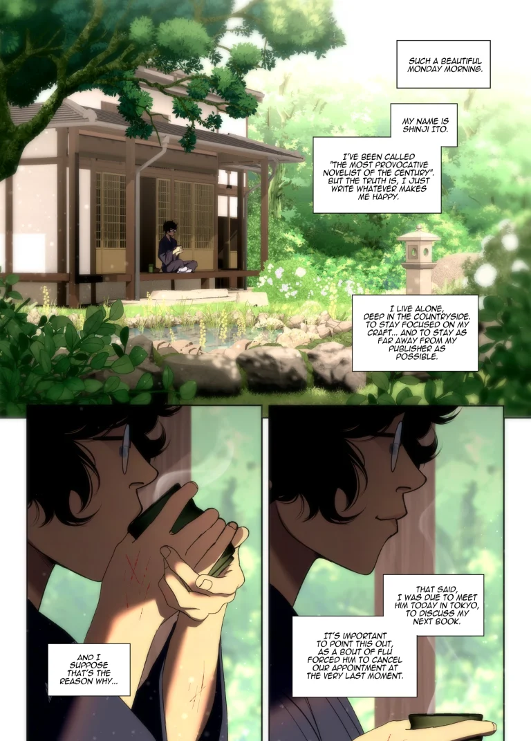 Kidnapped by an SM Writer porn comic picture 1
