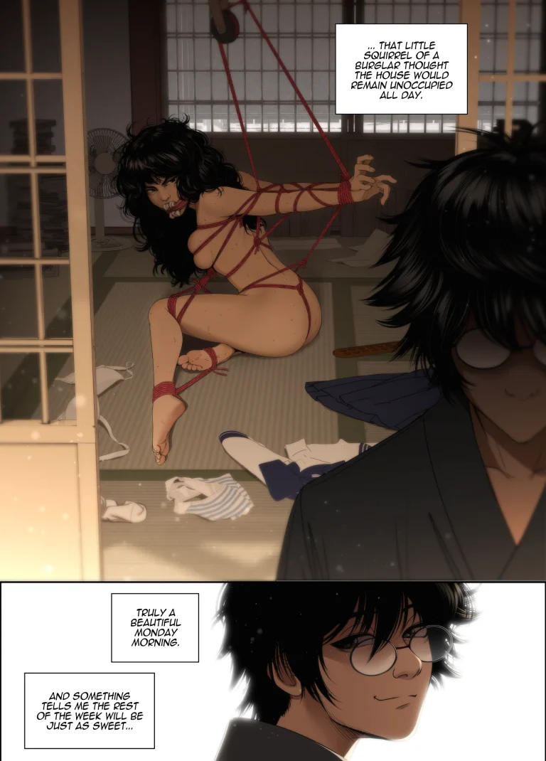 Kidnapped by an SM Writer porn comic picture 2