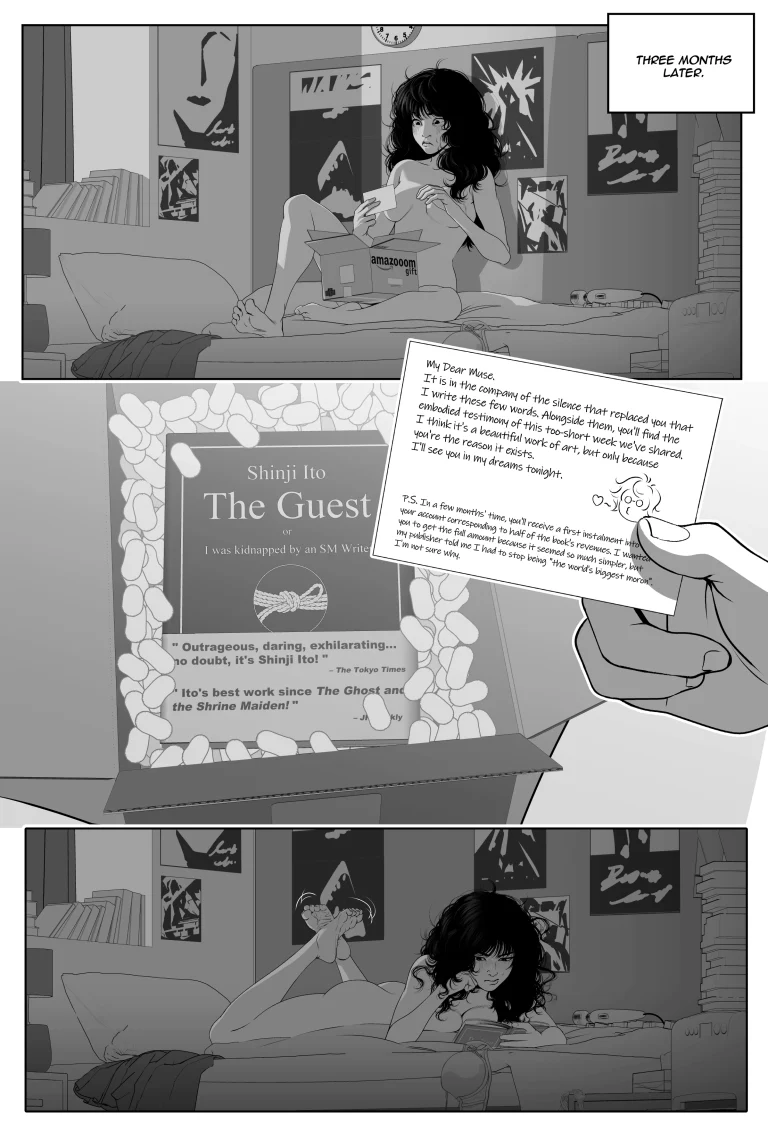 Kidnapped by an SM Writer porn comic picture 8